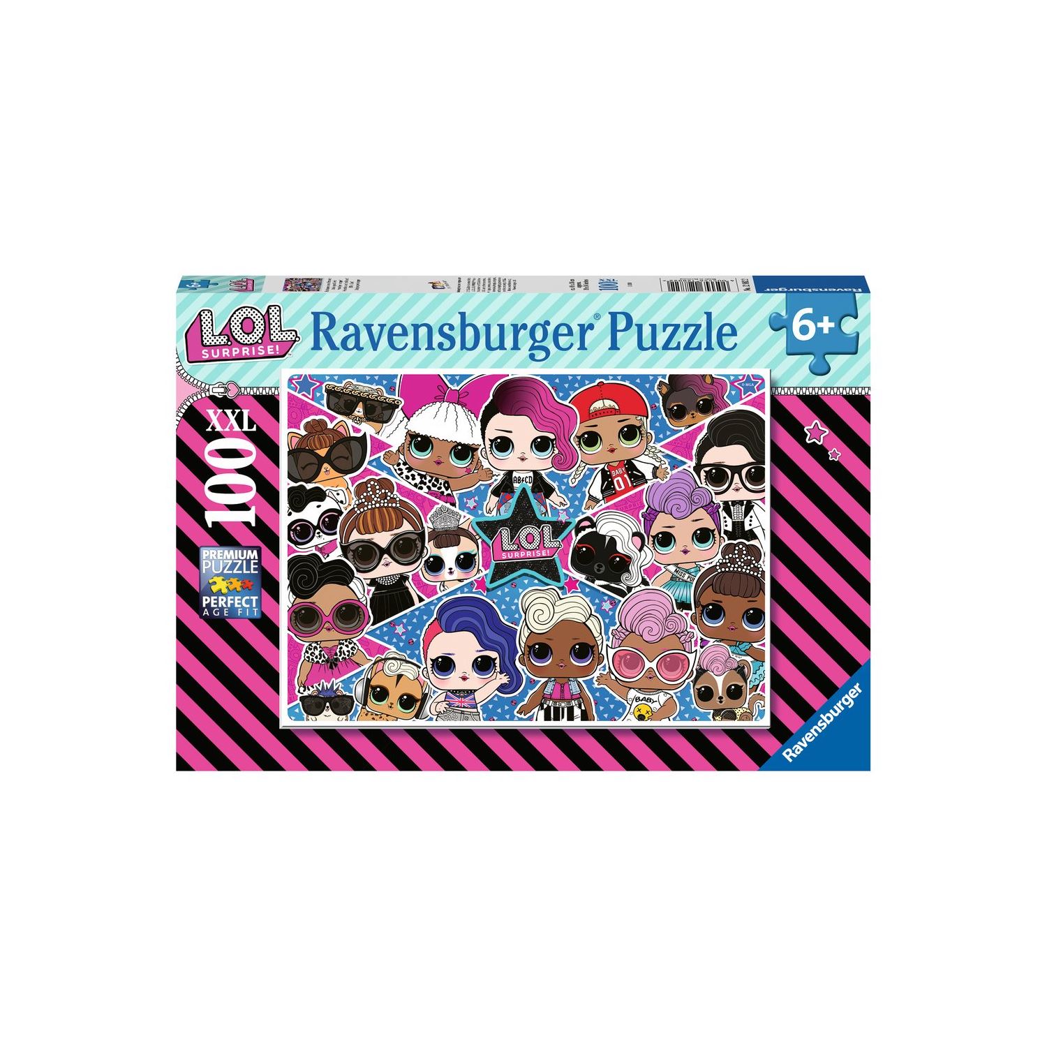 Ravensburger L.O.L детский пазл на 100 деталей