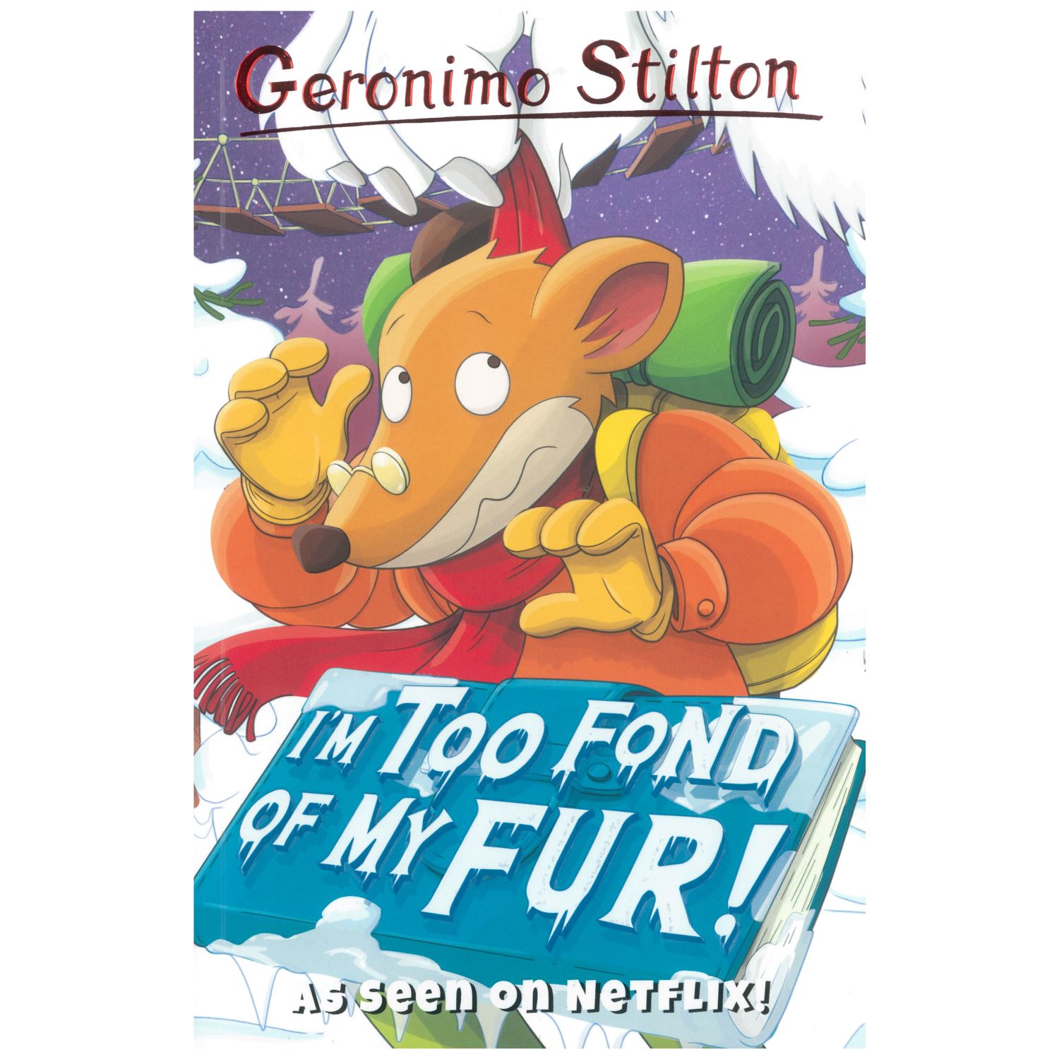 Bangzo Books Geronimo Stilton I'm Too Fond of My Fur! İngilizce Çocuk Kitabı