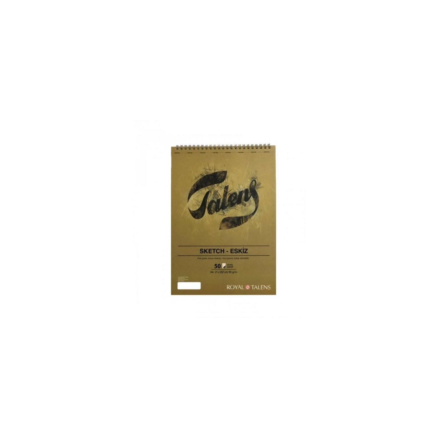 Talens T090A450US, альбом для эскизов A4, 90 г
