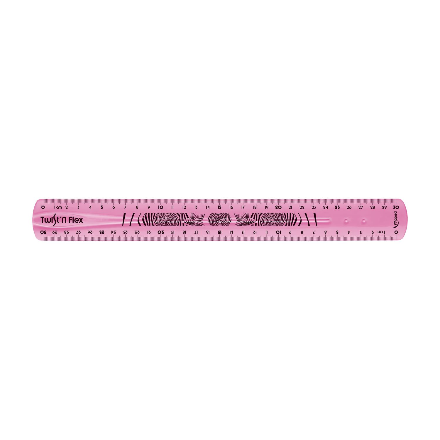 Maped Twist'n Flex Bükülebilir Cetvel Pembe