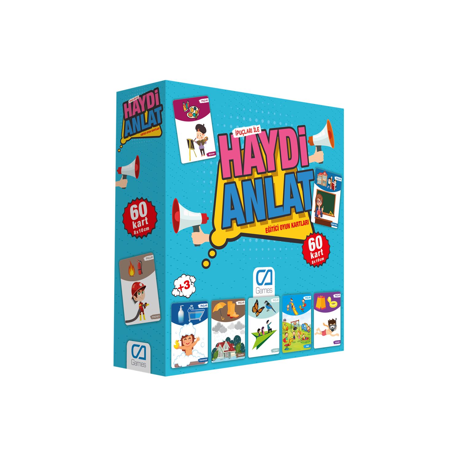 CA Games Haydi Anlat — игра с 60 карточками для объяснений