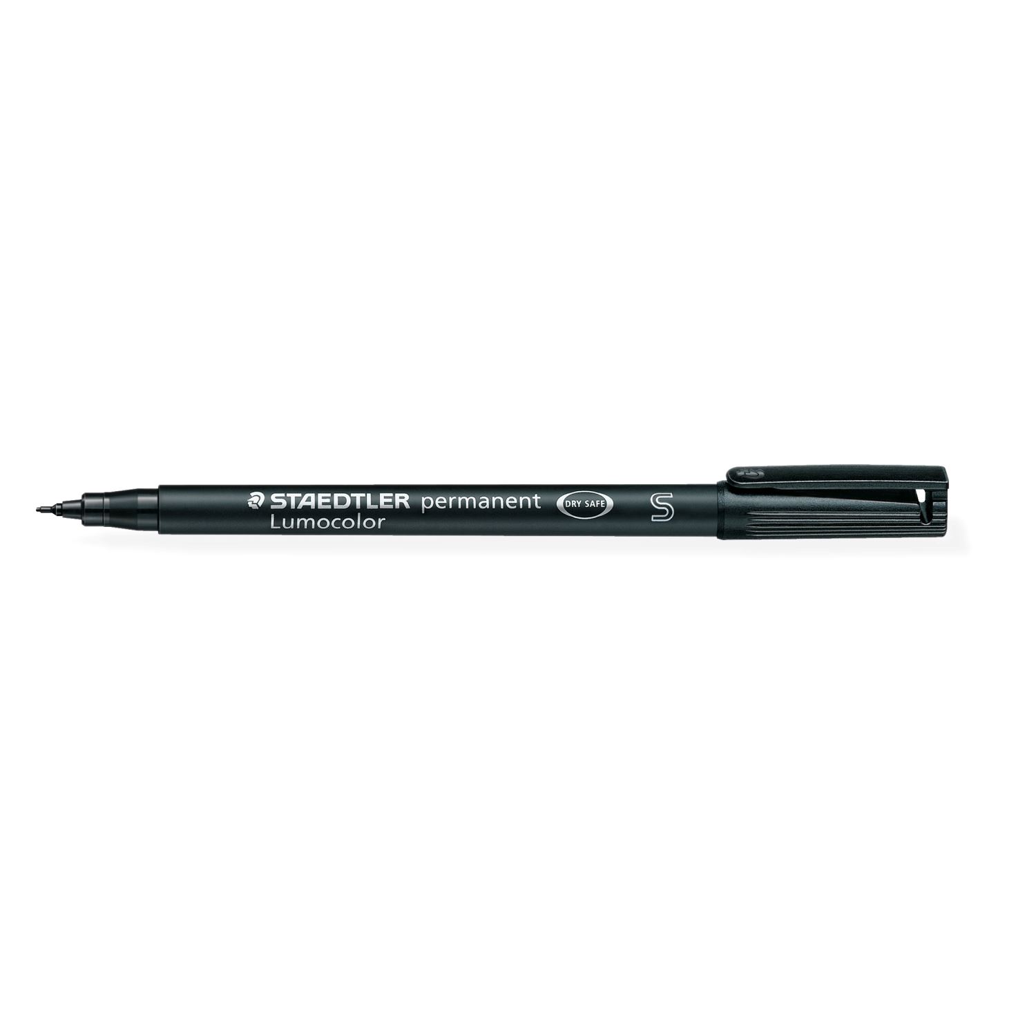 Staedtler Lumocolor Black Chisel-Tip Marker