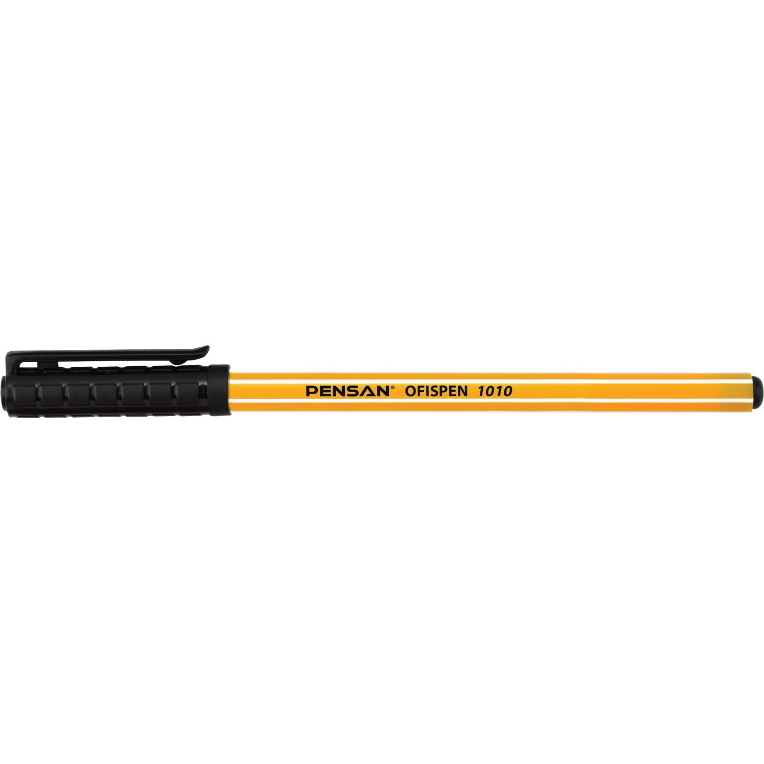 Pensan Ofis Pen шариковая ручка, чёрная