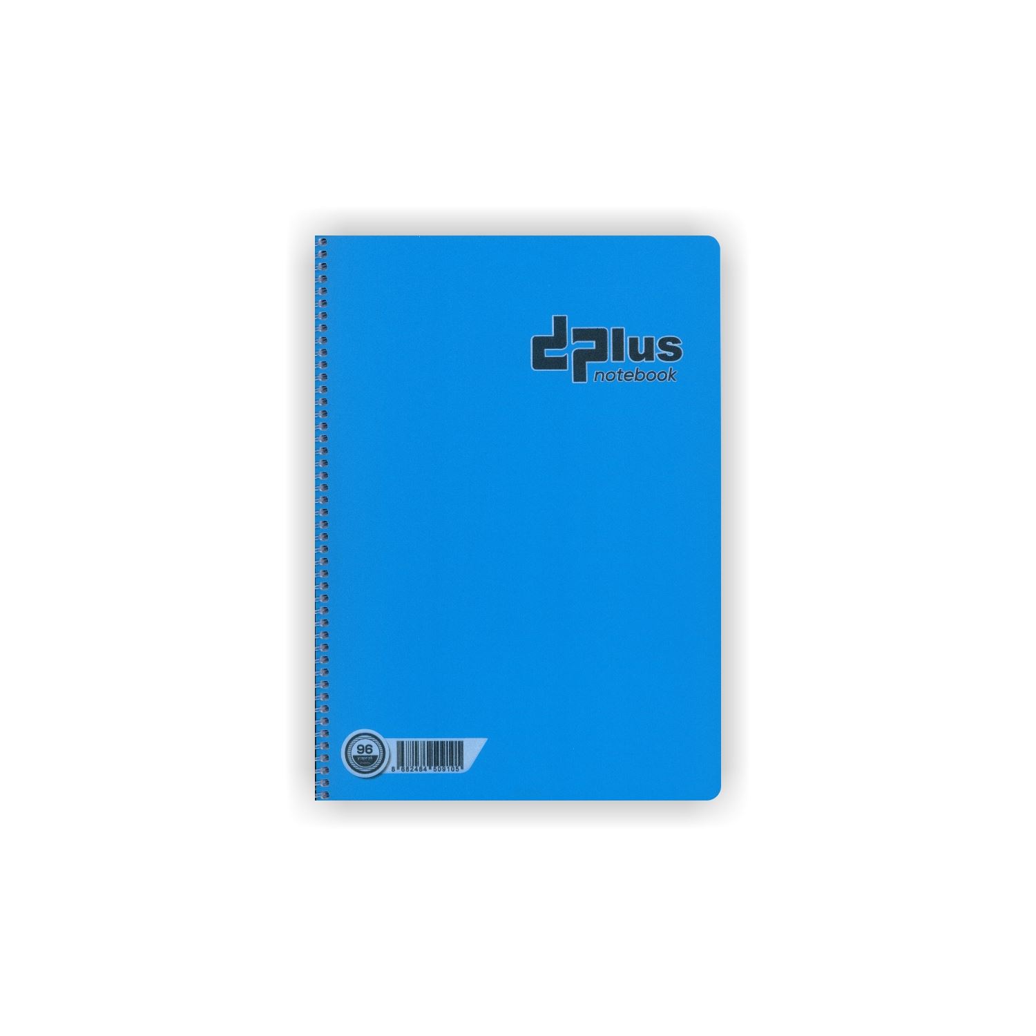 Dplus 98510, синяя тетрадь A4 в линейку, 96 листов
