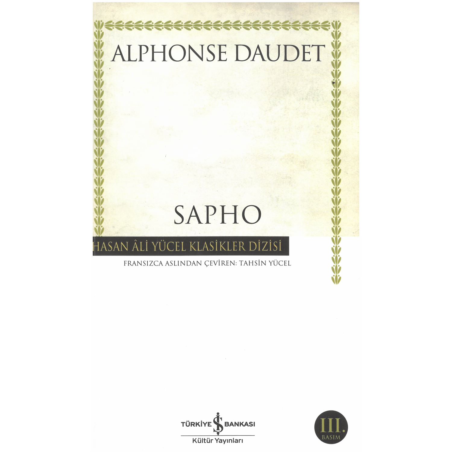 Sapho Hasan Ali Yücel Klasikler