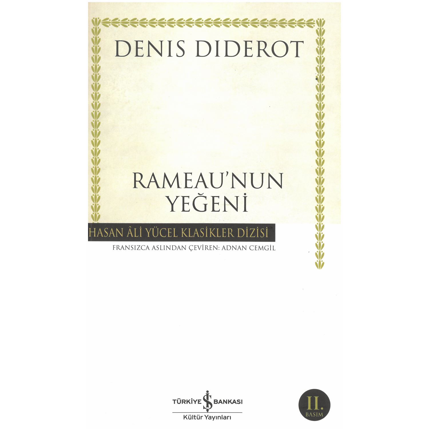 Rameau’s Nephew – Hasan Ali Yücel Classics