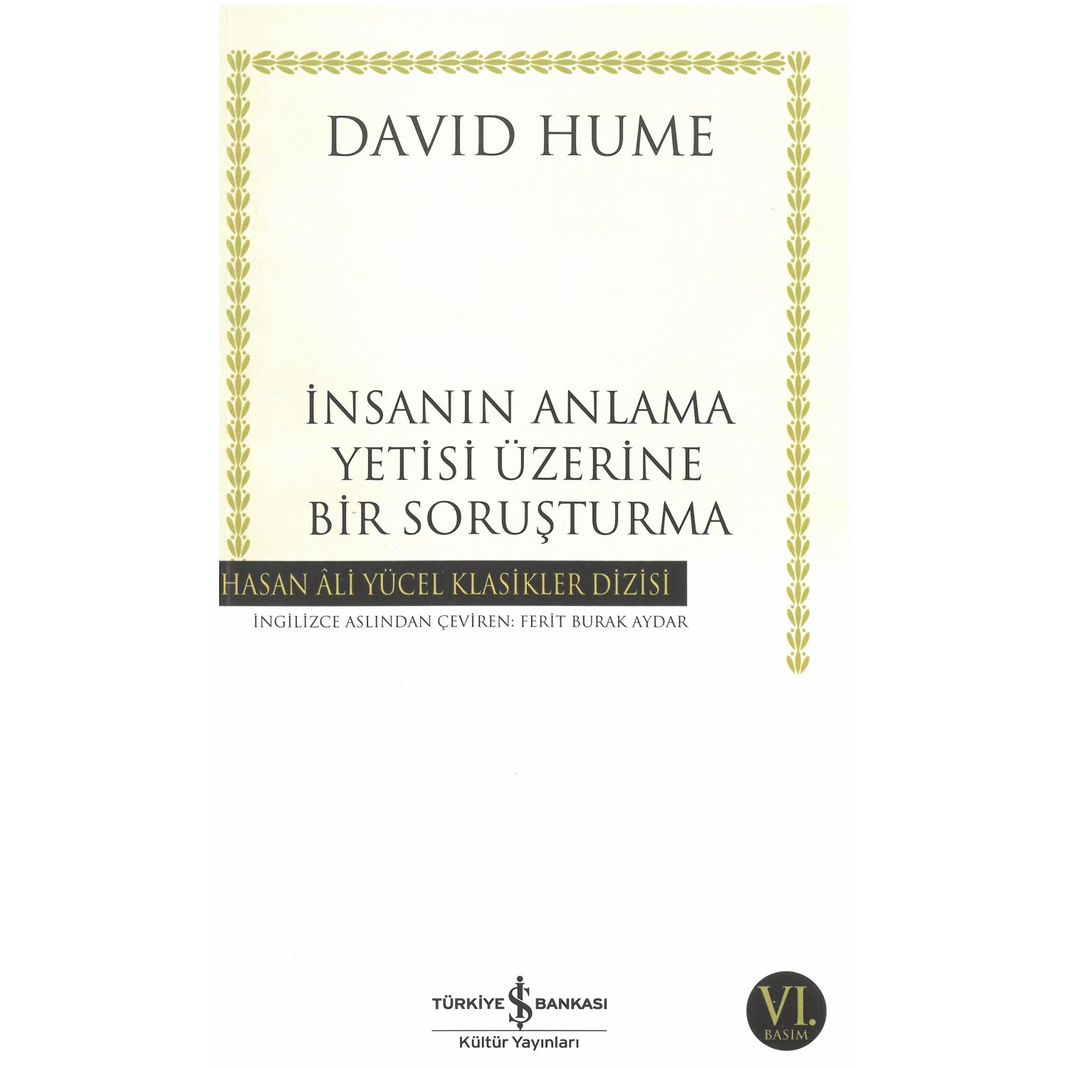 İnsanın Anlama Yetisi Üzerine Bir Soruşturma
