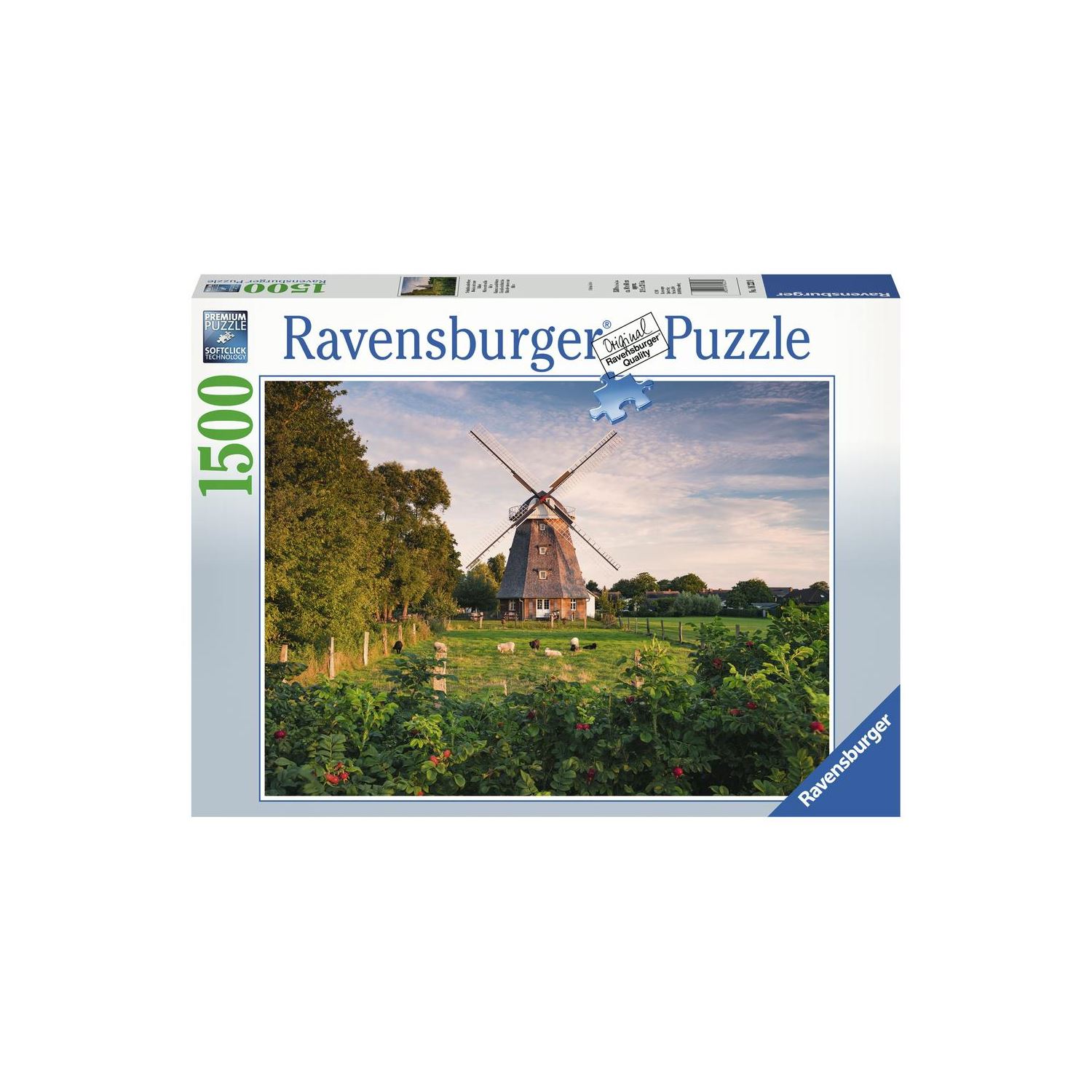 Ravensburger Пазл «Мельница», 1500 деталей
