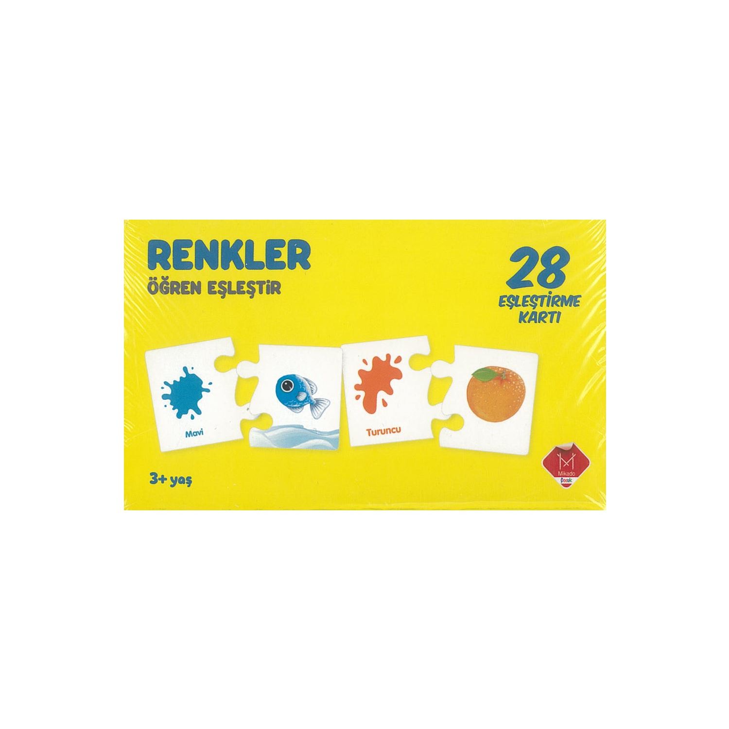 Renkler Ögren Eşletir 28 Eşletirme Kartı