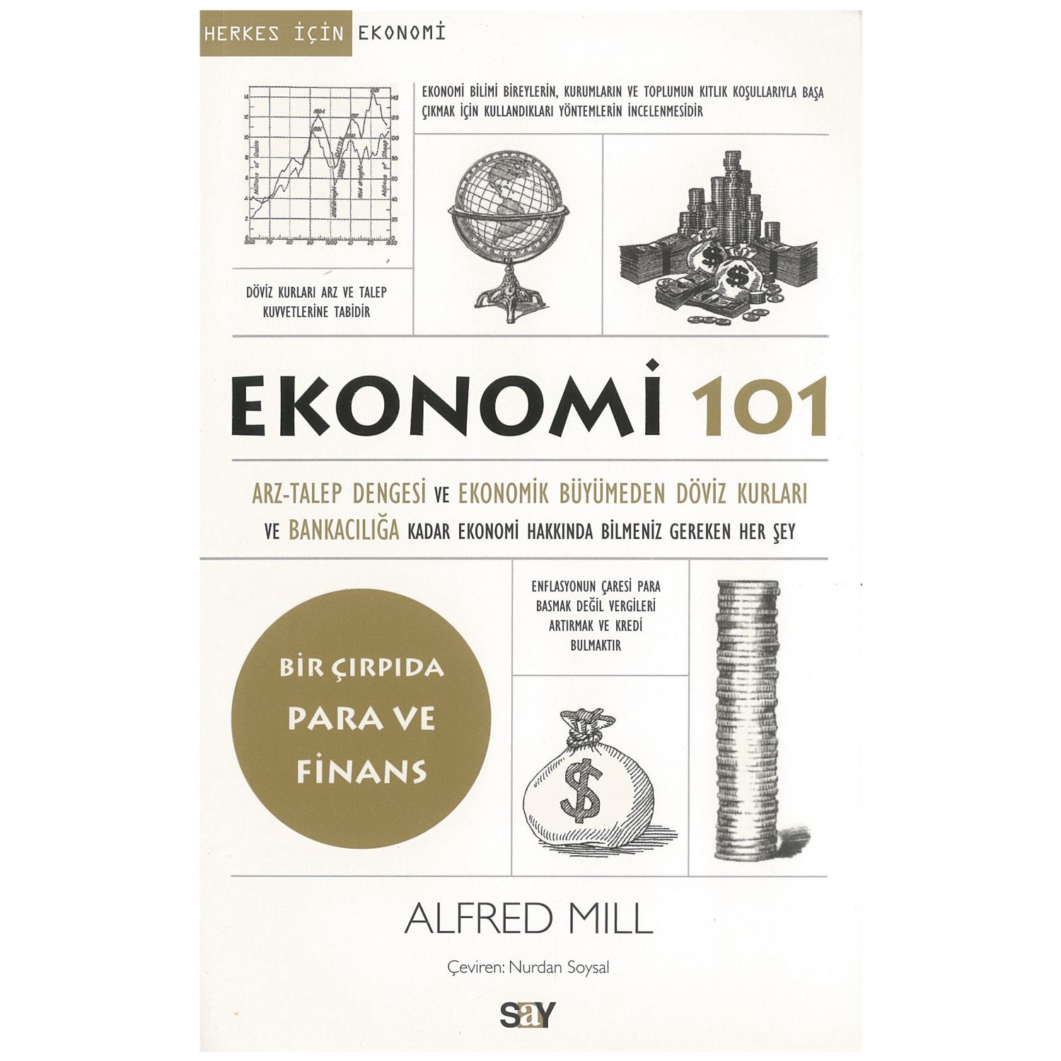 Say Yayınları Ekonomi 101 Ekonomi Kitabı Türkçe Karton Kapak