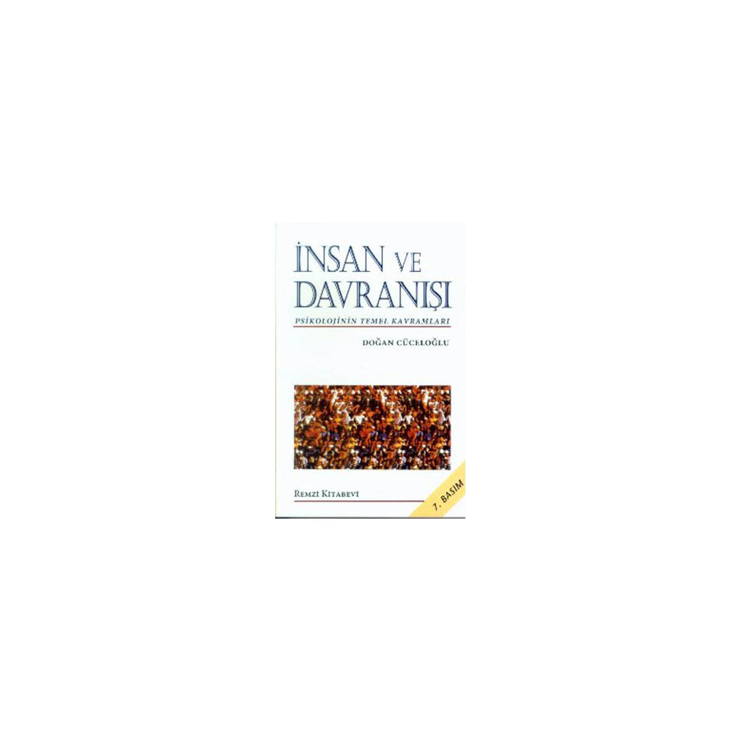 Remzi Kitabevi İnsan ve Davranışı, книга по психологии, мягкая обложка