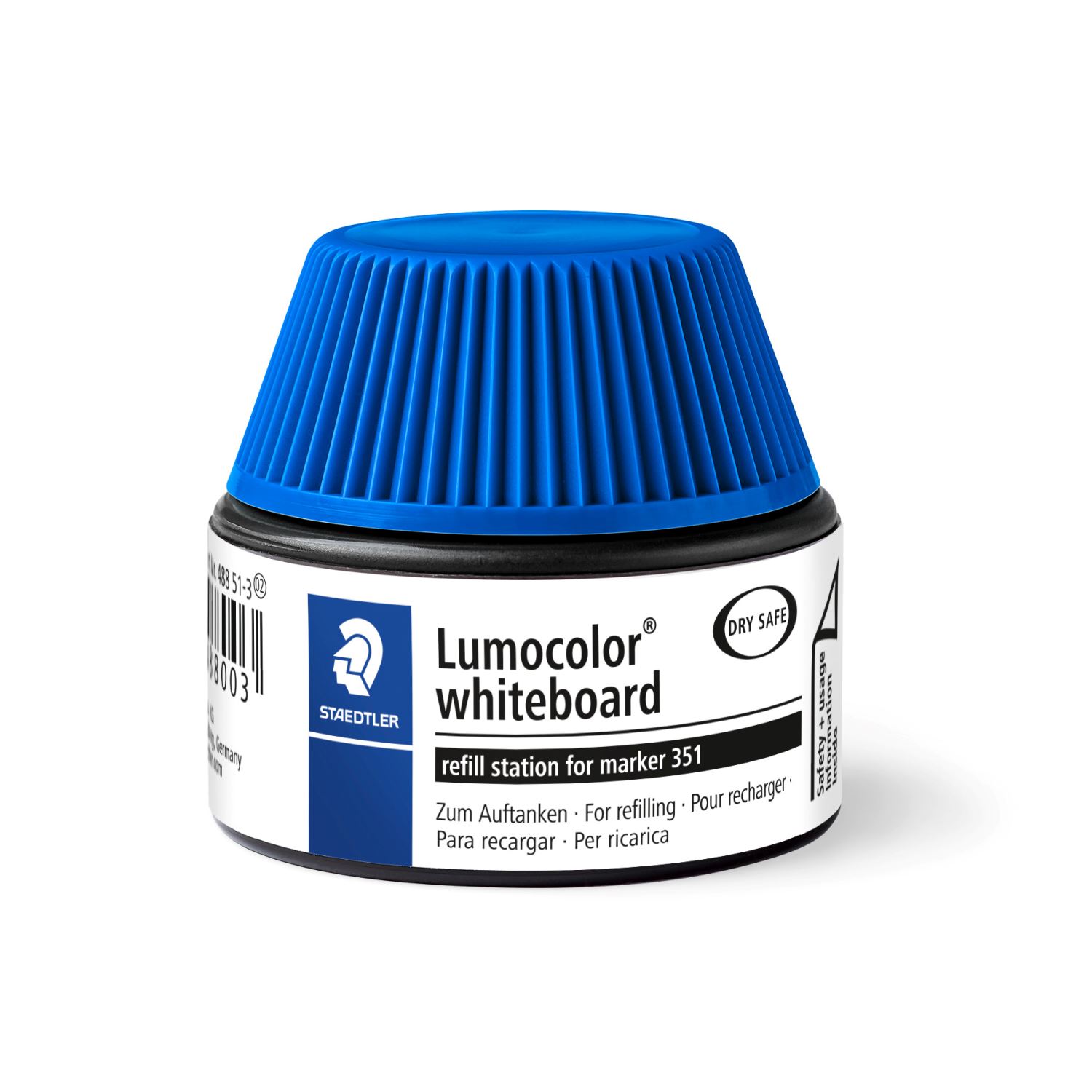 Staedtler Lumocolor 488 51-3 Синие чернила для маркера для доски