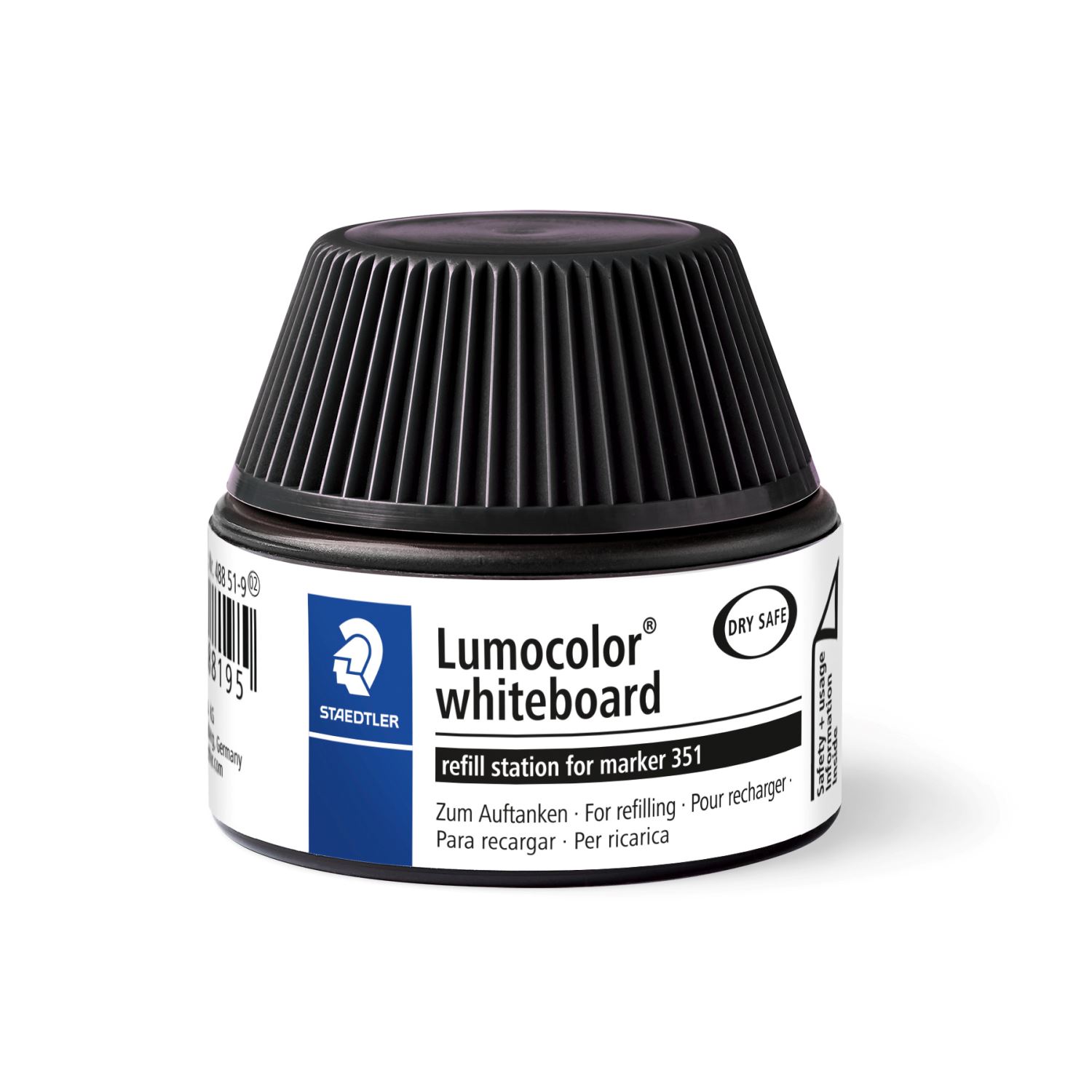 Staedtler Lumocolor чёрные чернила для маркера доски 488 51-9