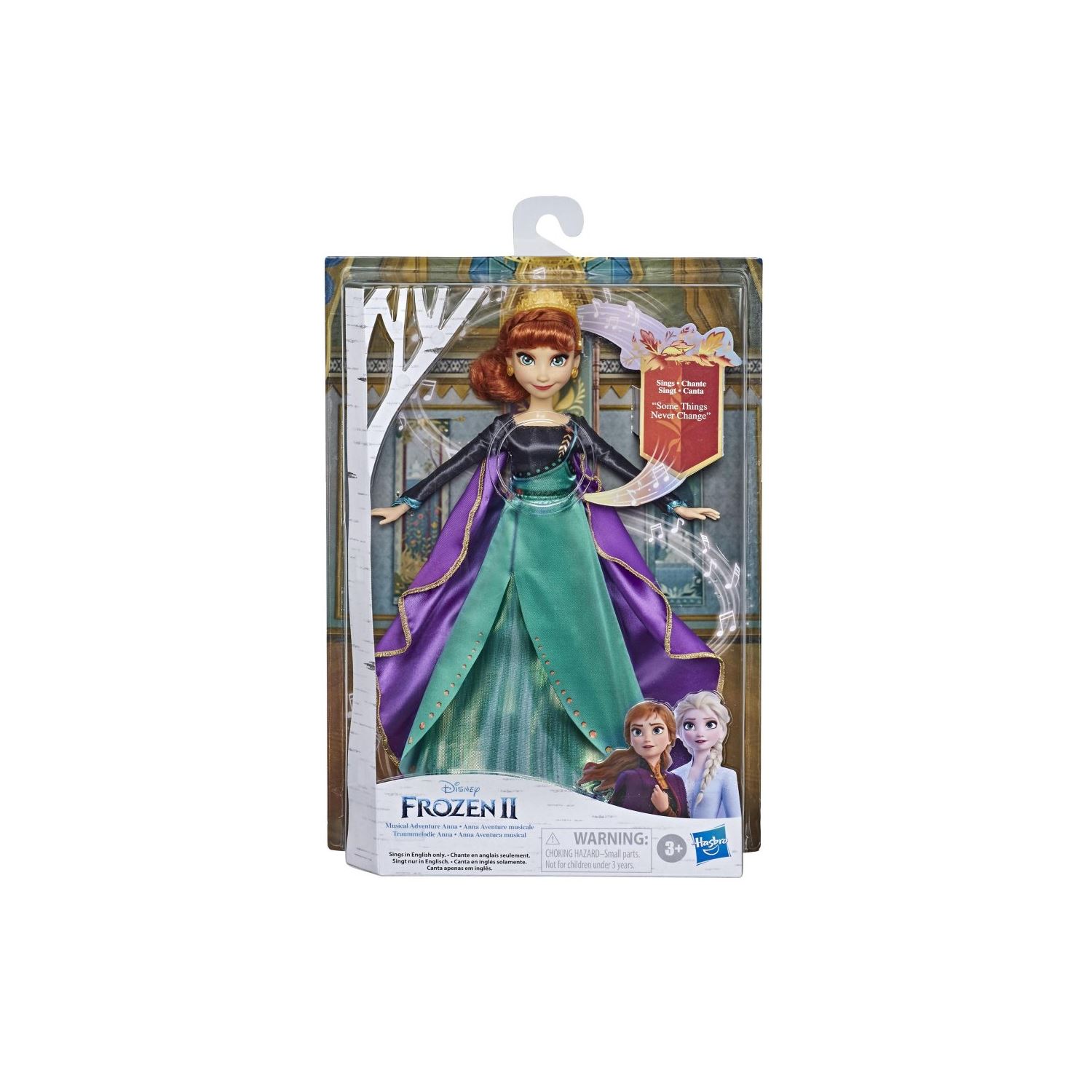 Disney Frozen II Поющая кукла королевы Анны E8881