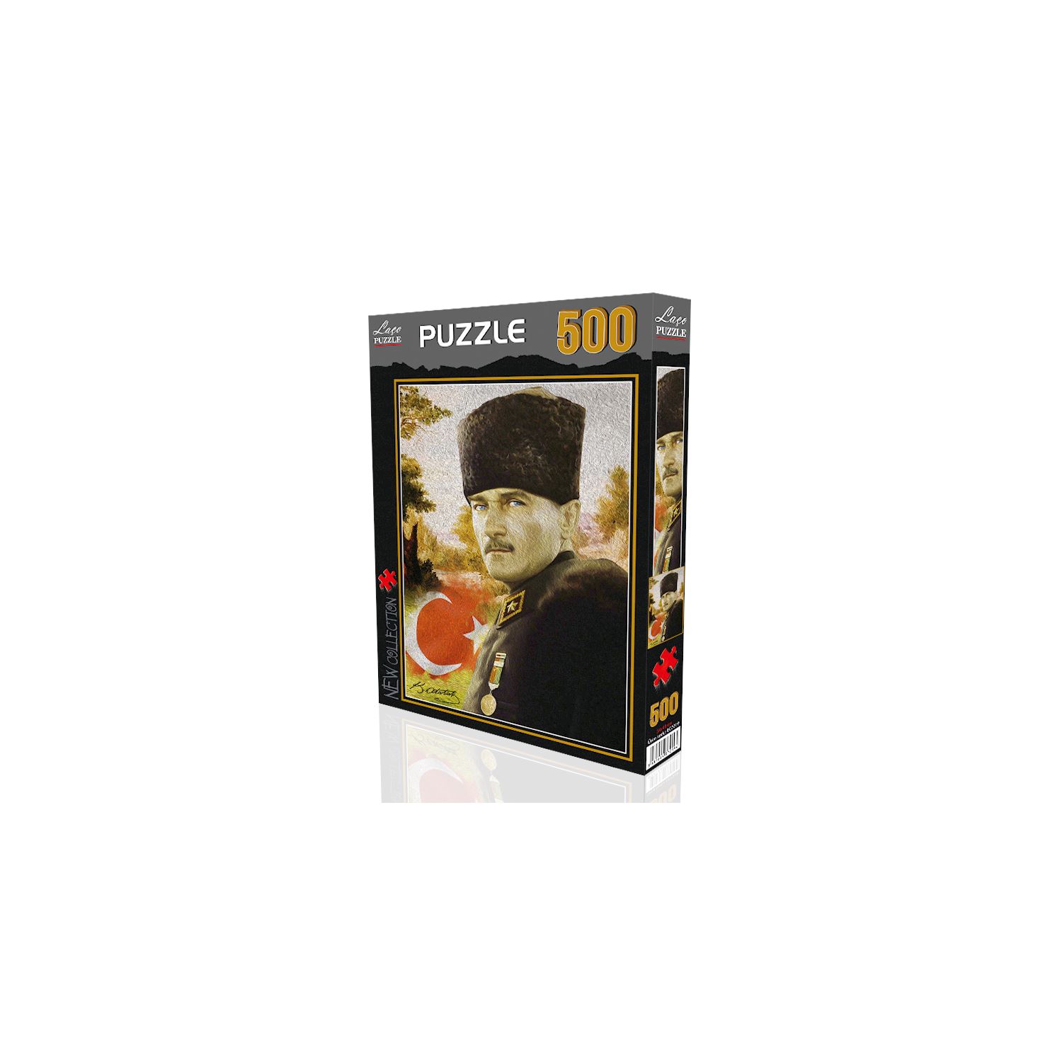 Laço Kids 7219 Atatürk Portrait 500-Piece Jigsaw Puzzle