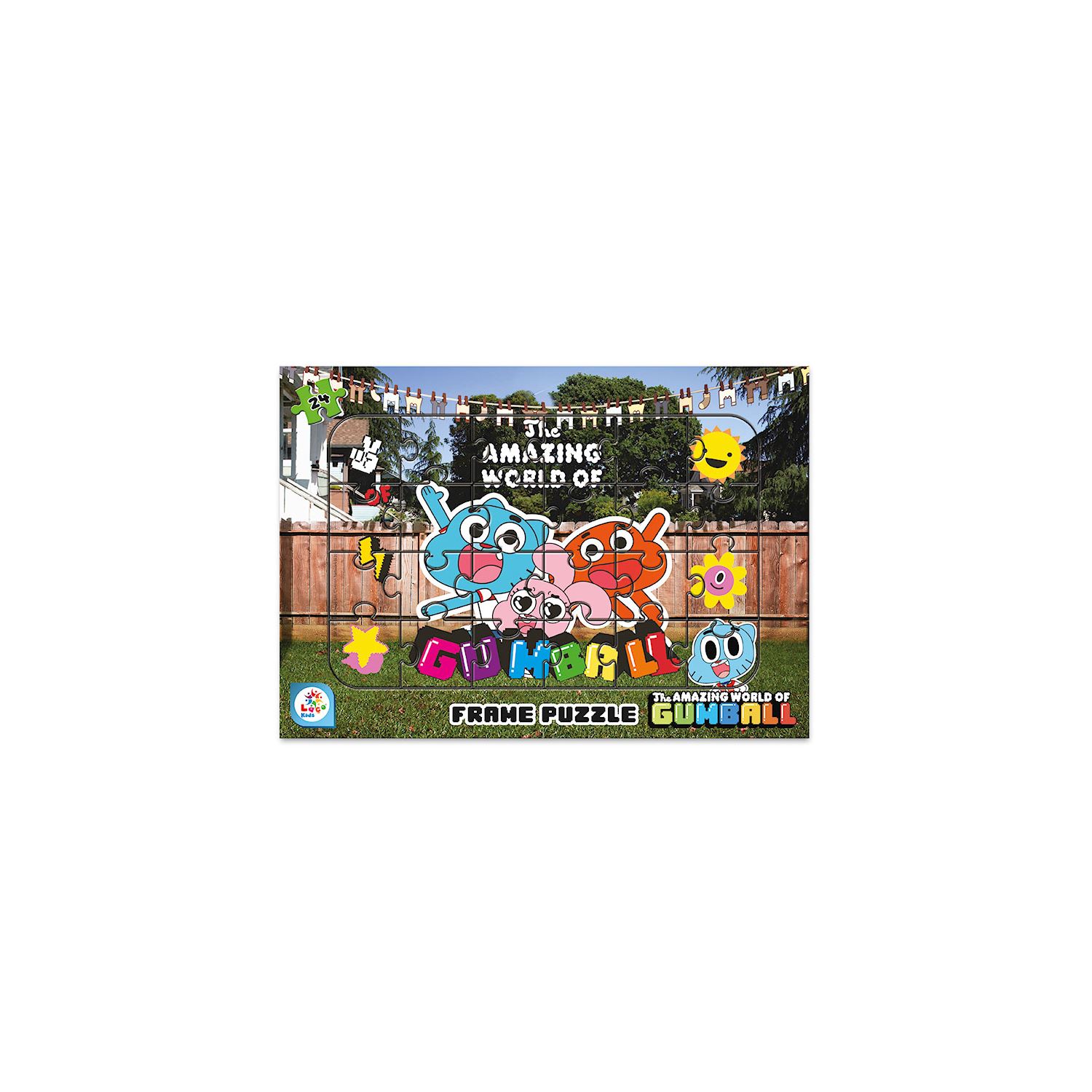 Gumball 24 Parça Frame Puzzle