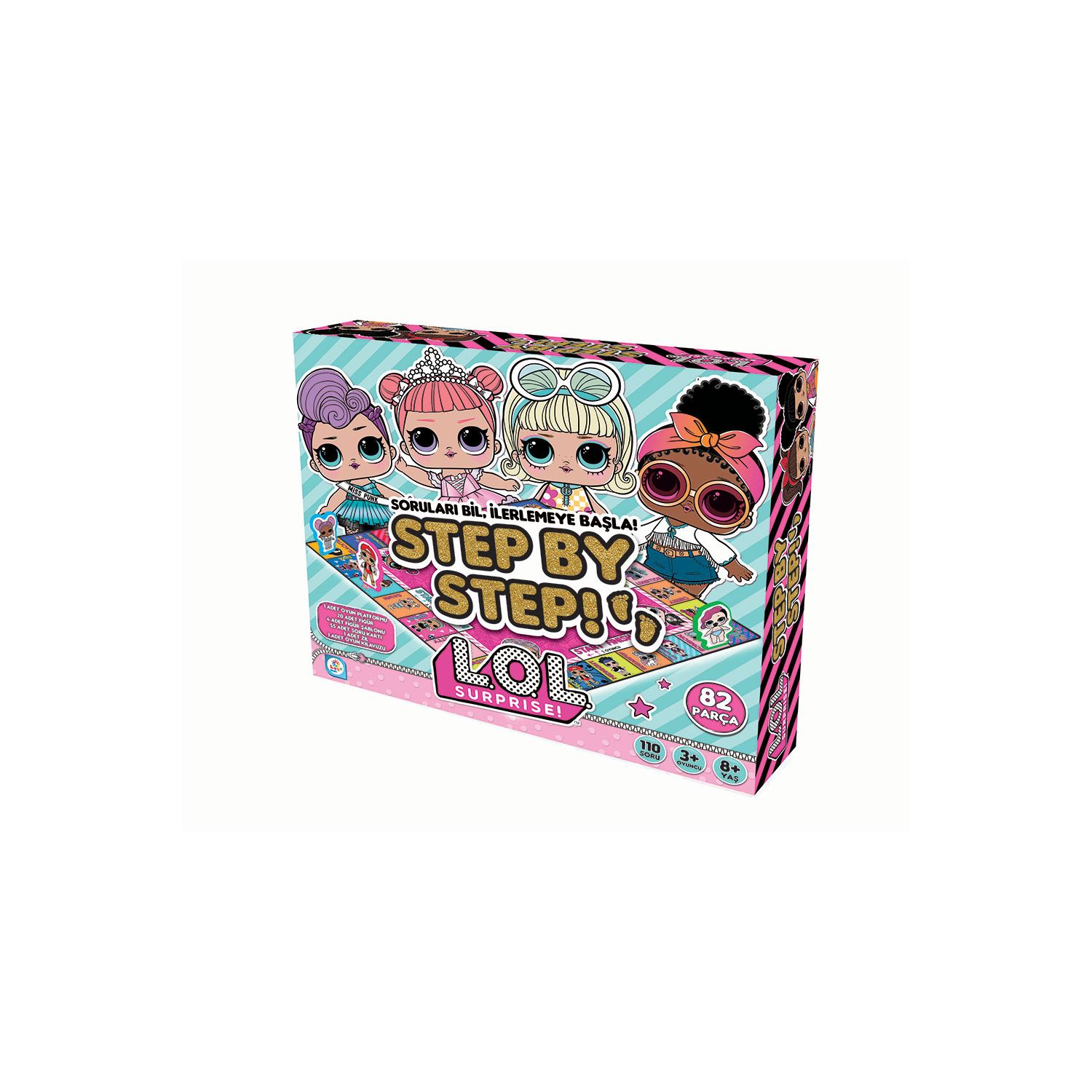 Laço Kids LOL Step By Step Çocuk Kutu Oyunu 82 Parça