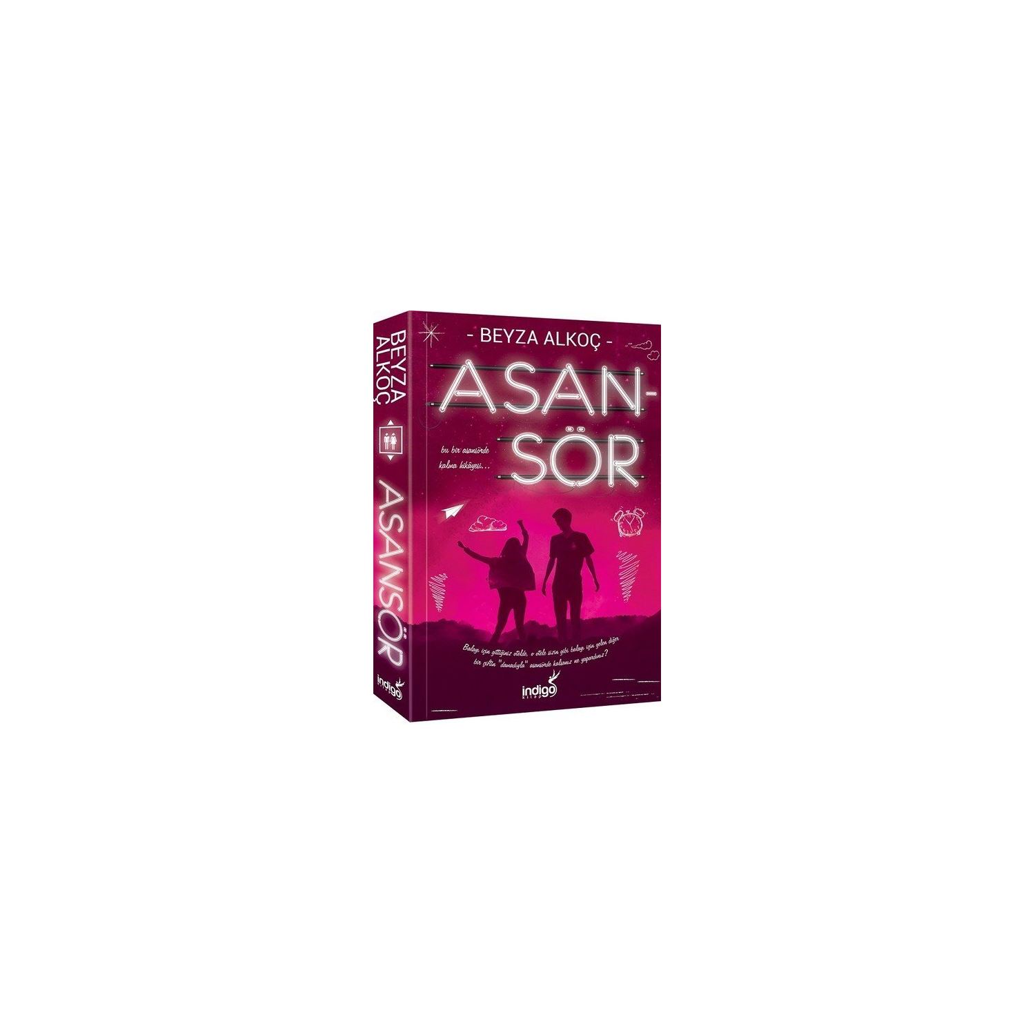 İndigo Kitap Asansör — роман для подростков на турецком, мягкая обложка