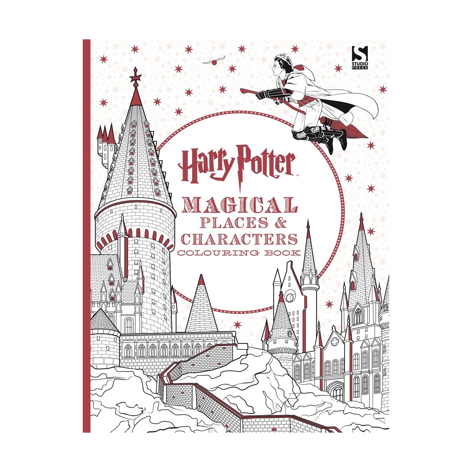 Harry Potter Magical Places and Characters Colouring Book