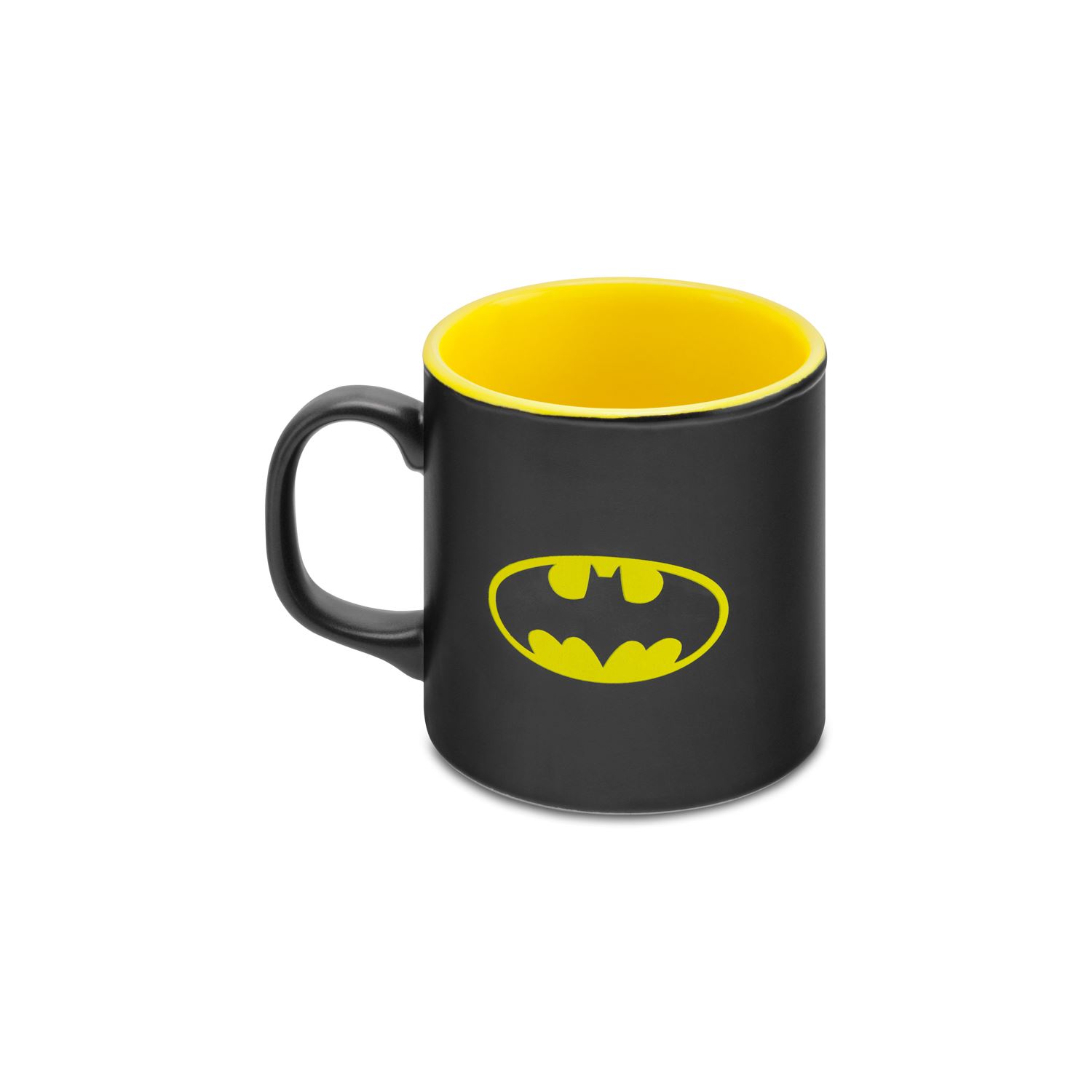 Кружка Mabbels Batman чёрно-жёлтая 8682059383888