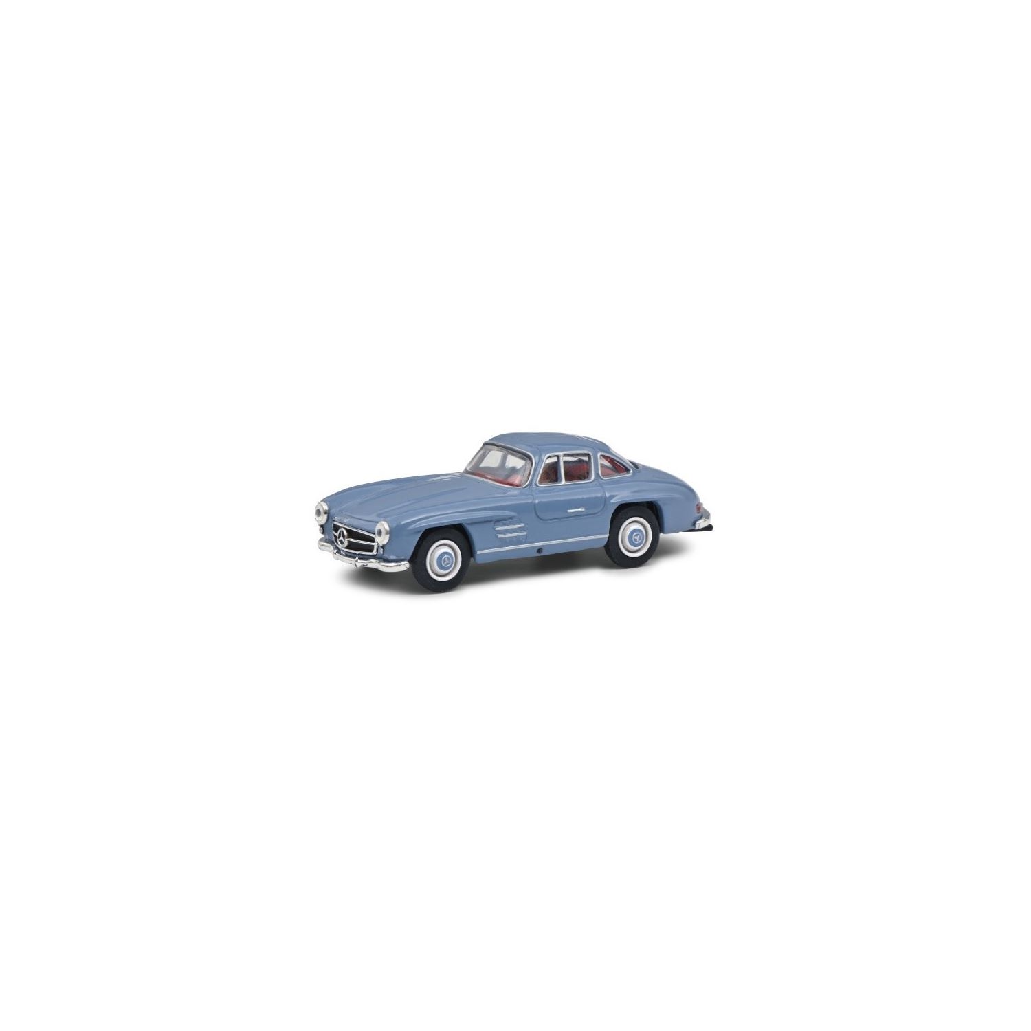 Shuco MB 300 SL gullwing blue 1:64