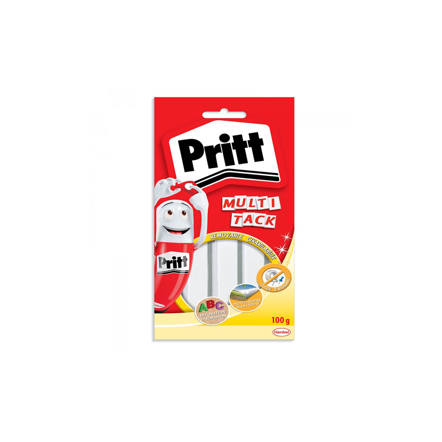 Pritt Multifıx Adhesive Putty, 65 Pieces