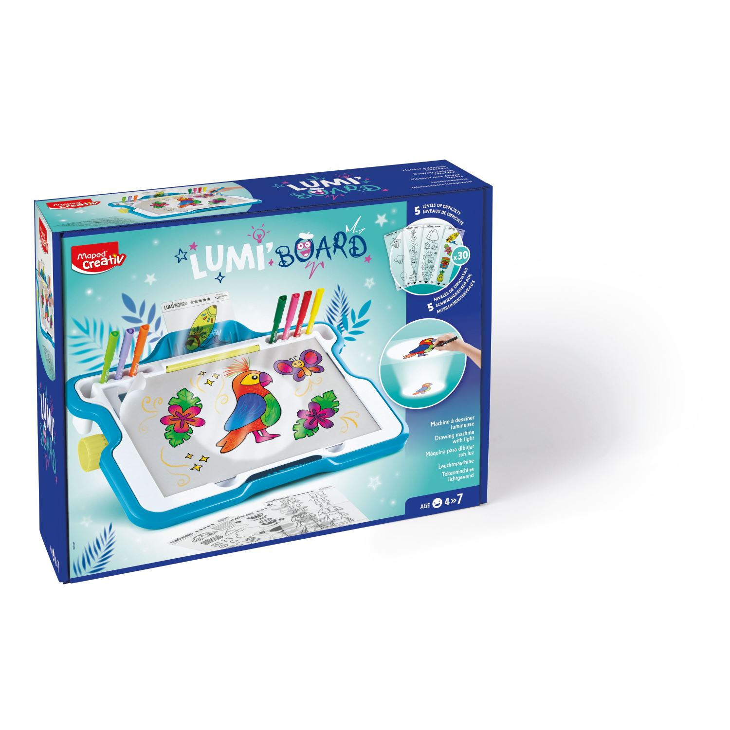 Maped Creativ Lumi'Board светящаяся доска для рисования 907021