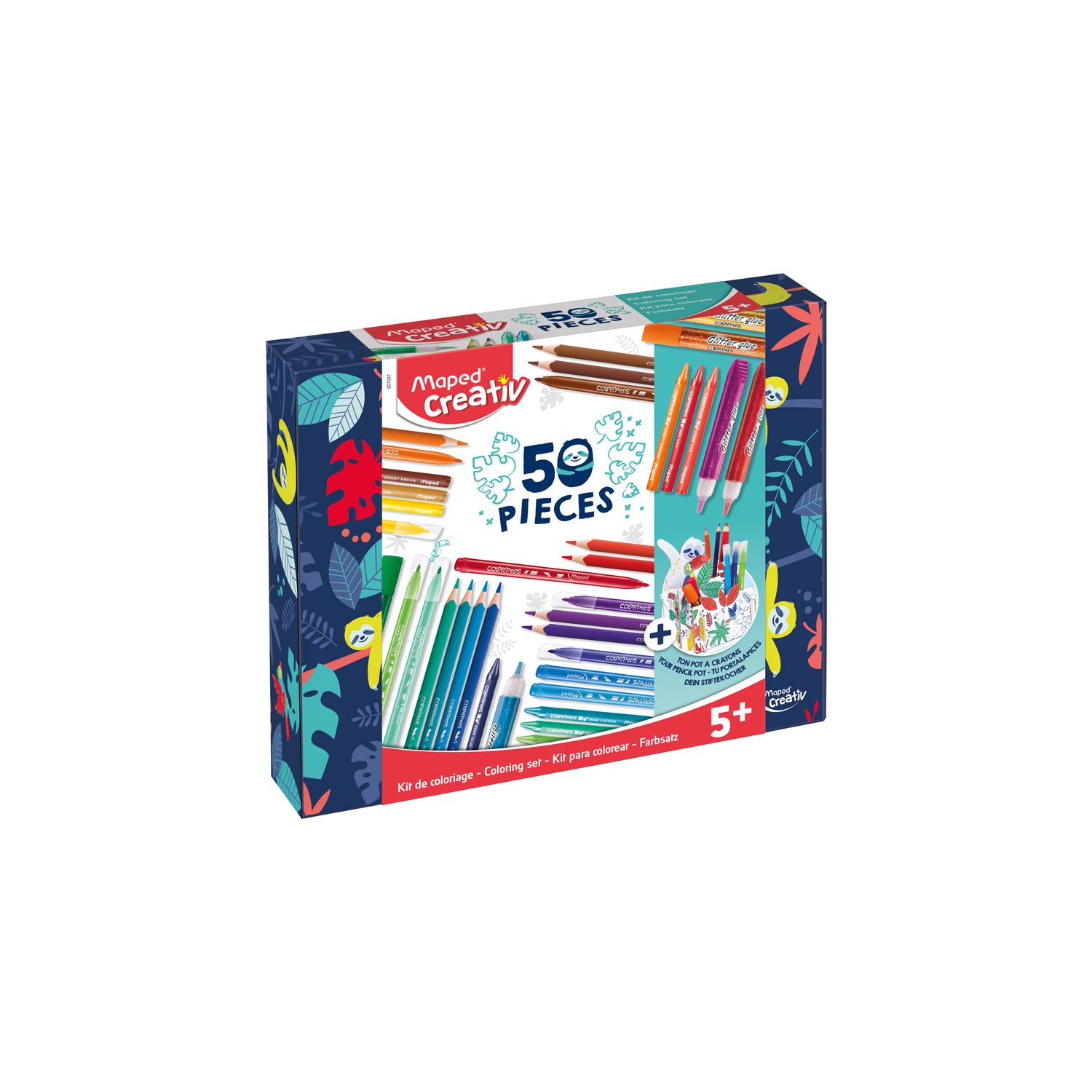Maped Creativ Coloring Set, 50 предметов