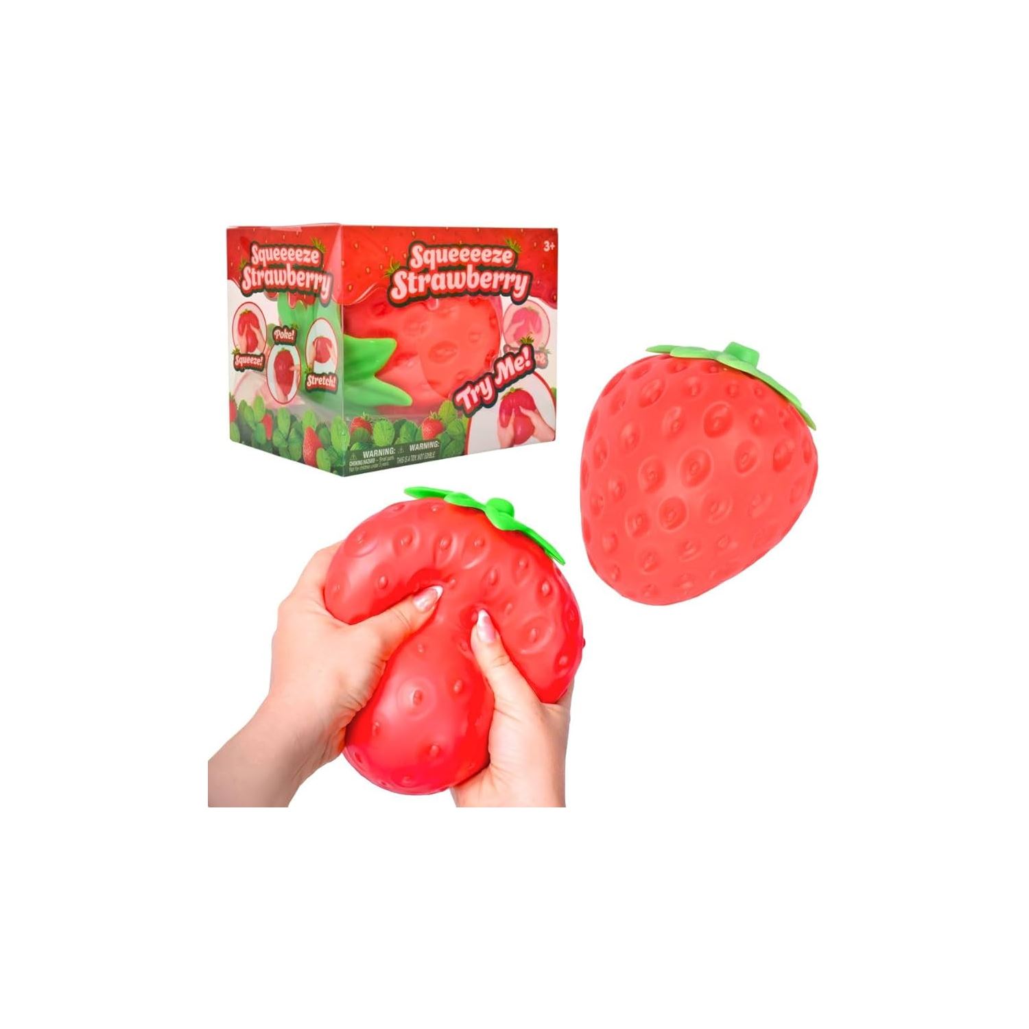 Ty Toys Strawberry Squishy Çilek Sıkma Oyuncağı