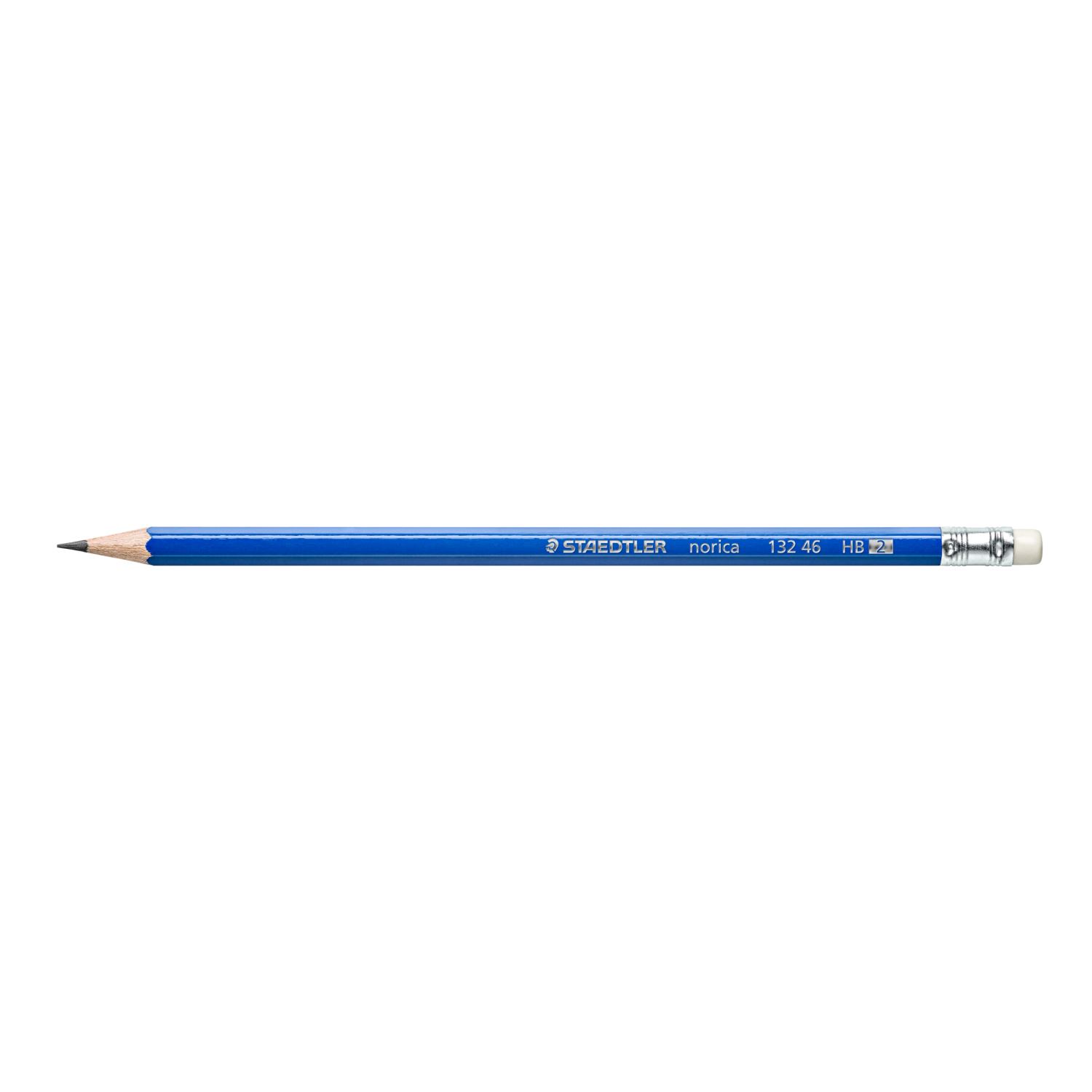 Staedtler Norica 132 46-HB Pencil with Eraser