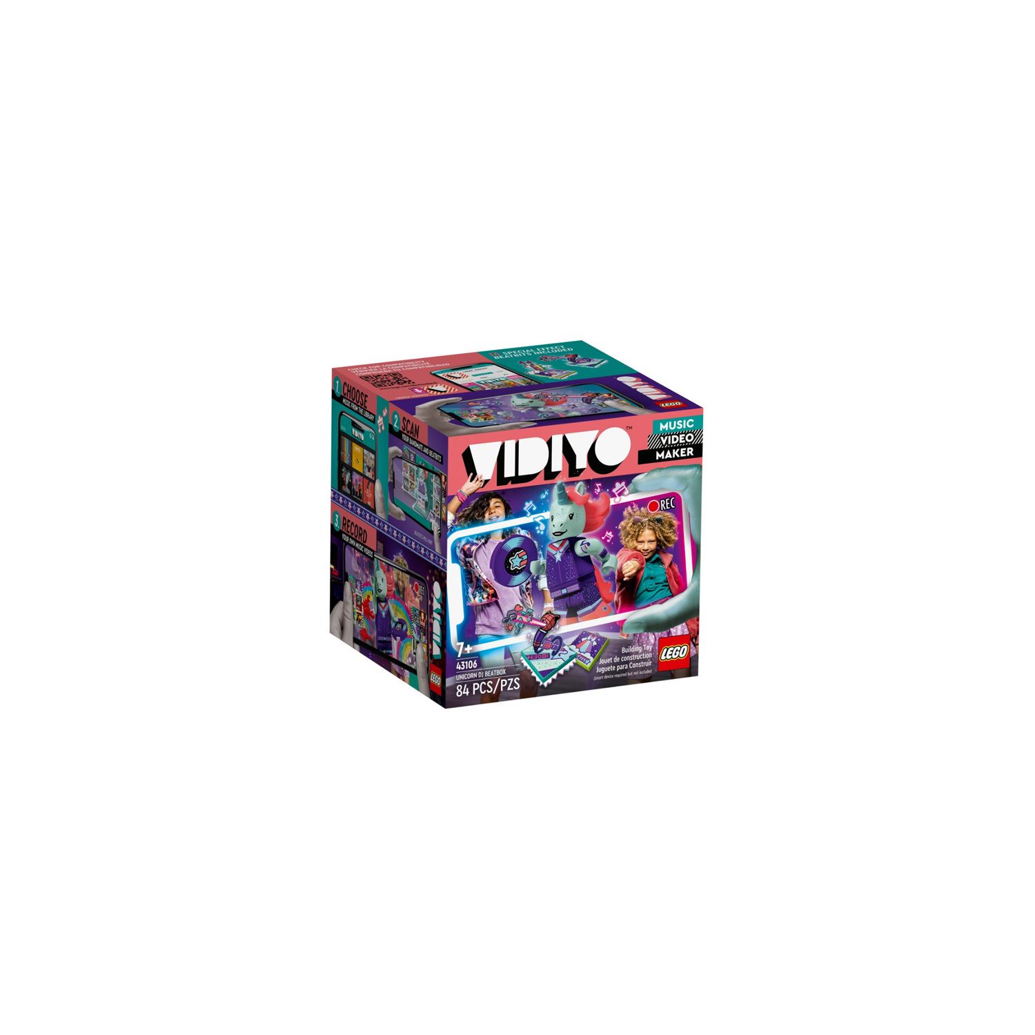 LEGO VIDIYO Candy Beat Box Unicorn — конструктор