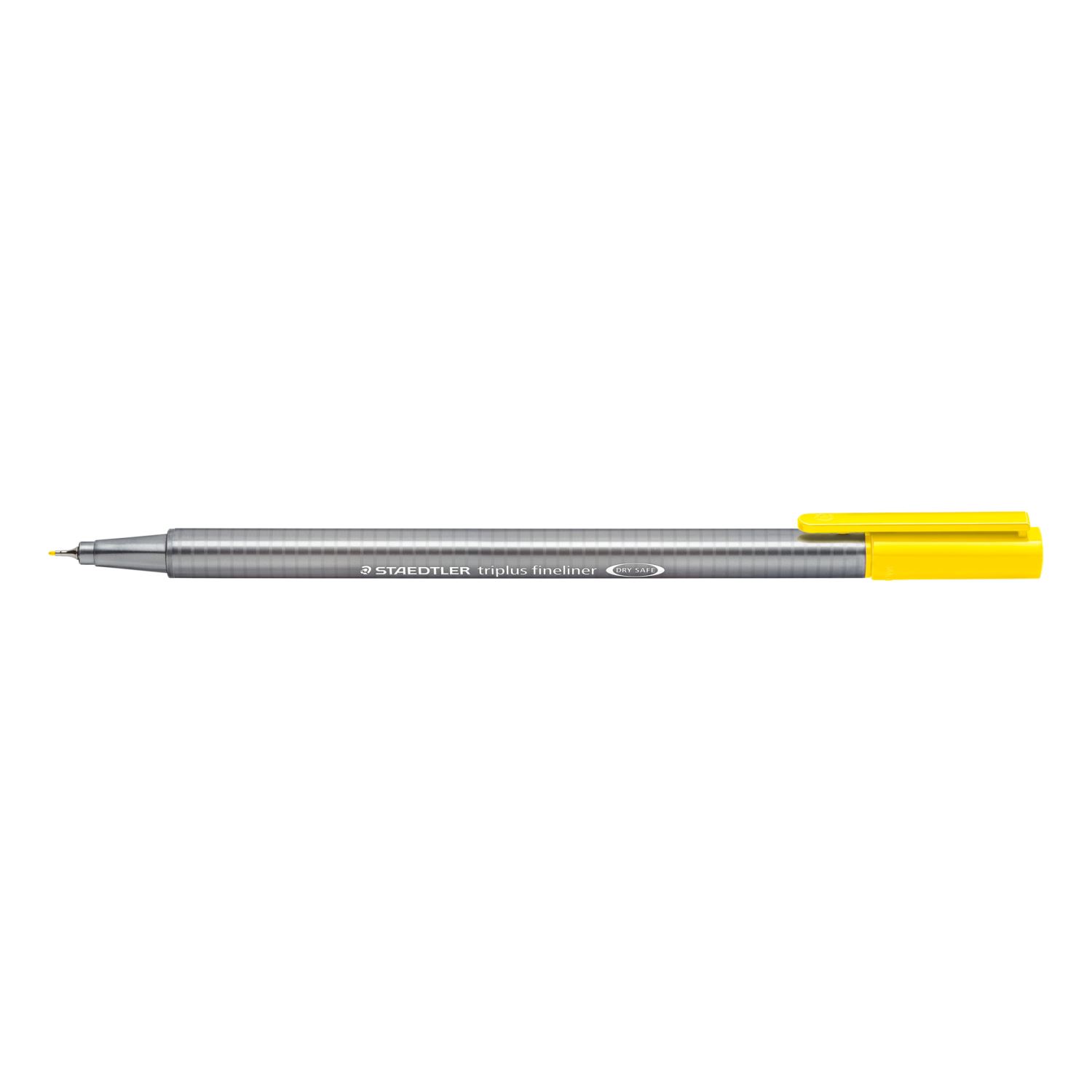 Staedtler Triplus Fineliner 334-1, жёлтый маркер