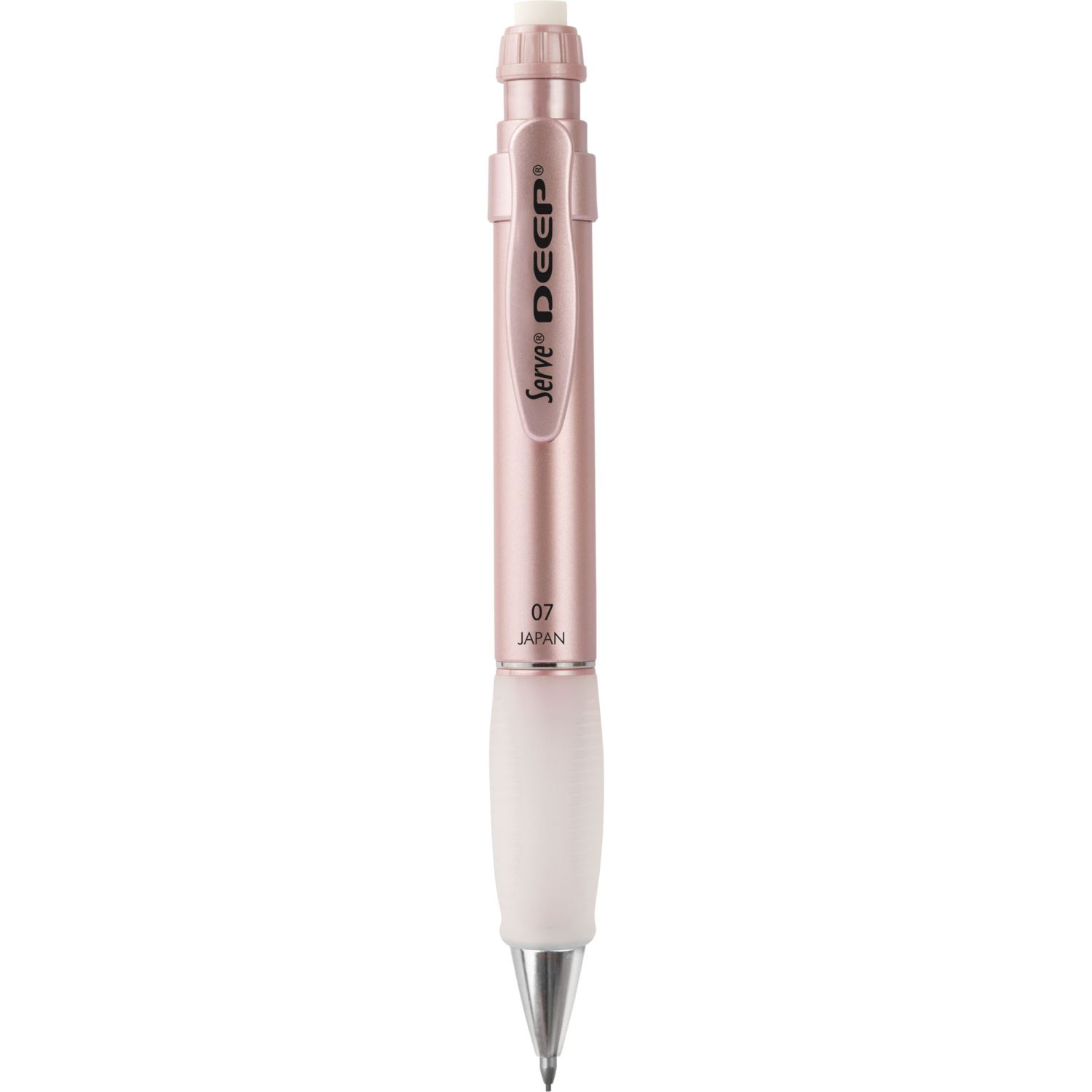 Serve Deep 0.7 mm Mechanical Pencil, Metallic Rose