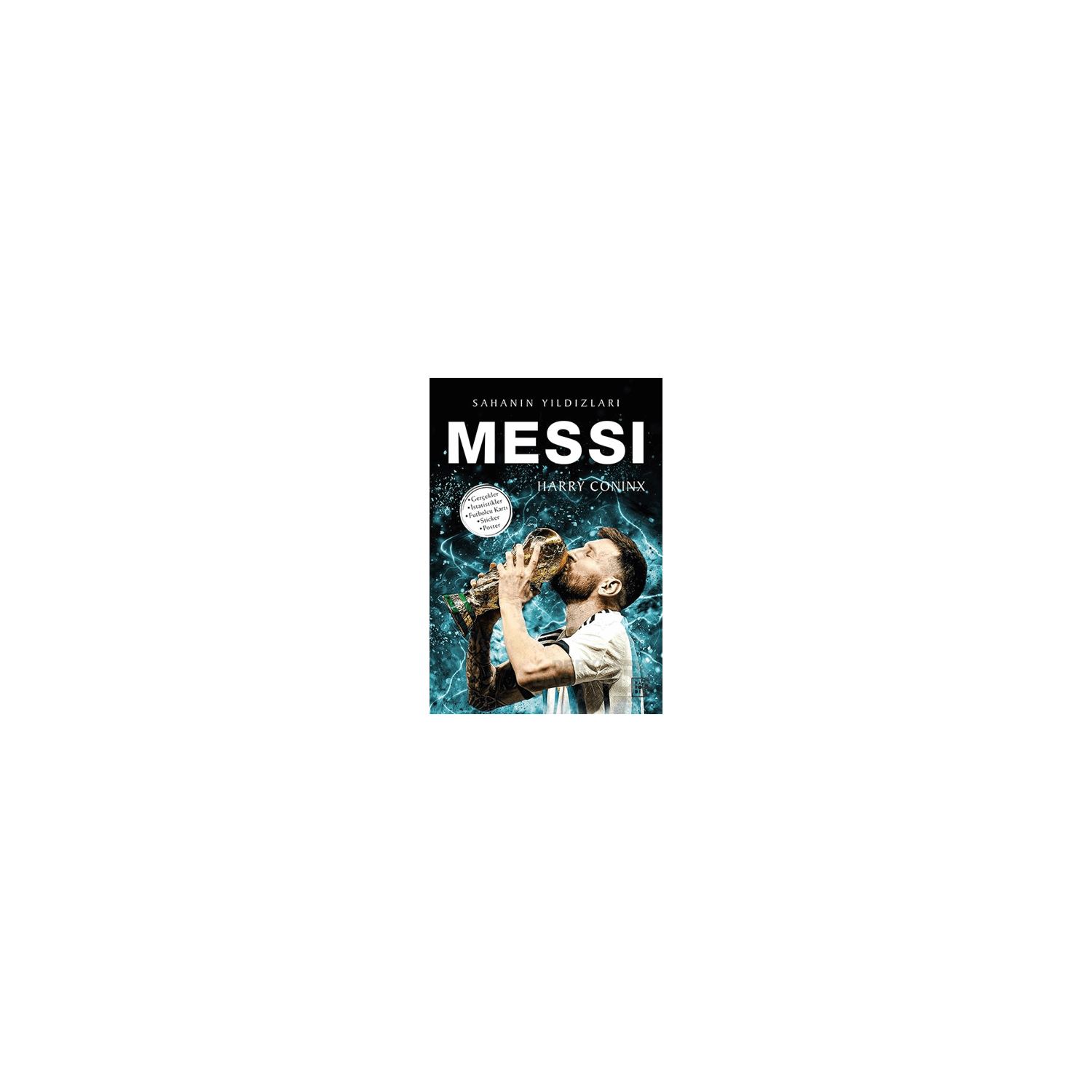 Parodi Yayınları Messi (Sahanın Yıldızları) Çocuk Biyografi Kitabı Karton Kapak