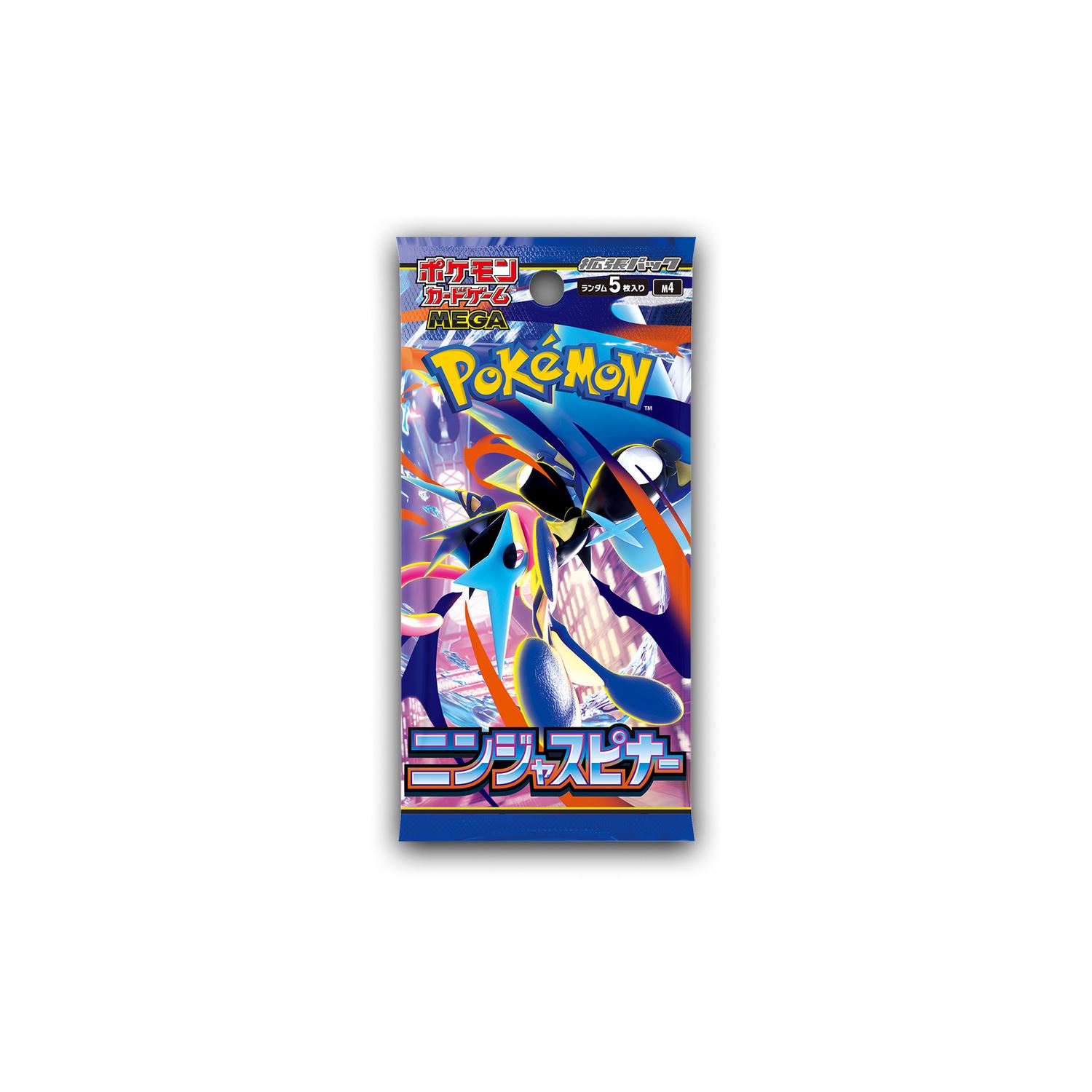 POKéMON Ninja Spinner: японский бустер с коллекционными картами