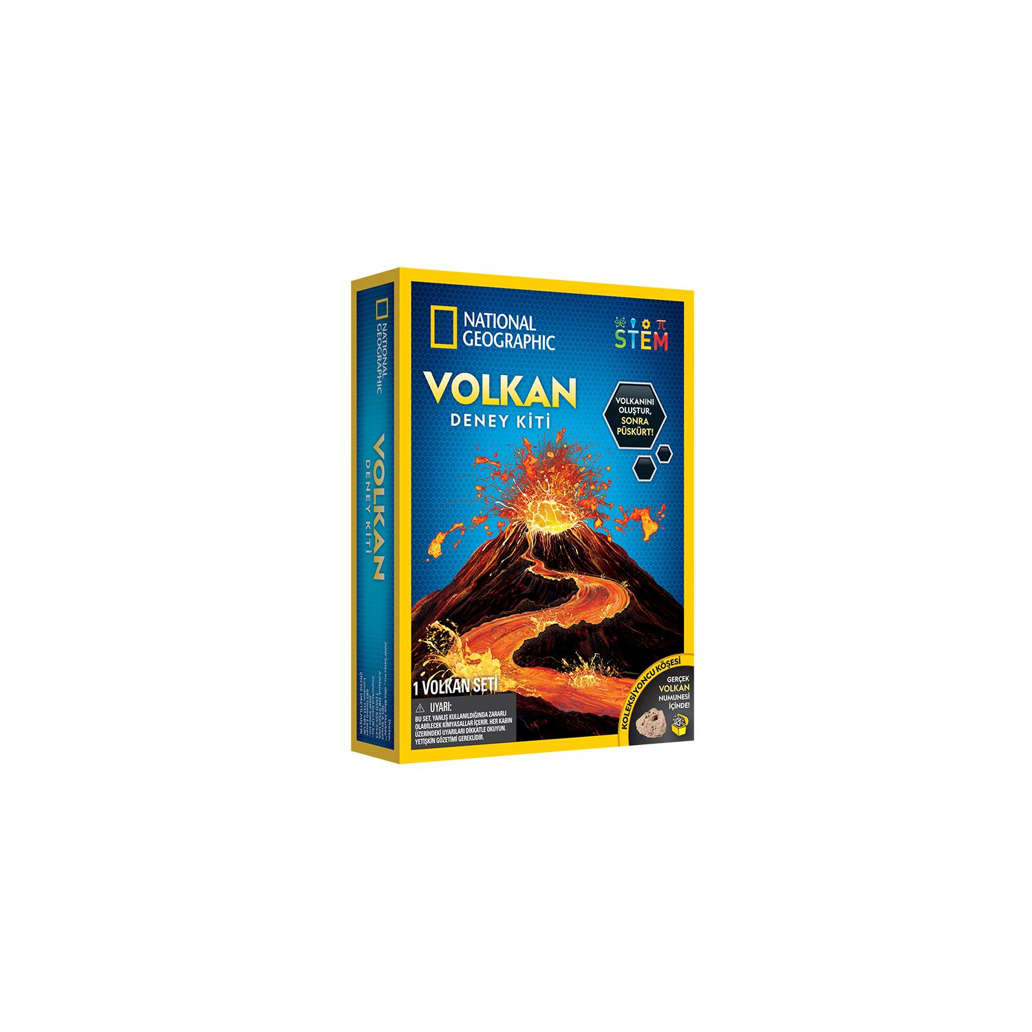 National Geographic NAT02002 Volcano Experiment Kit
