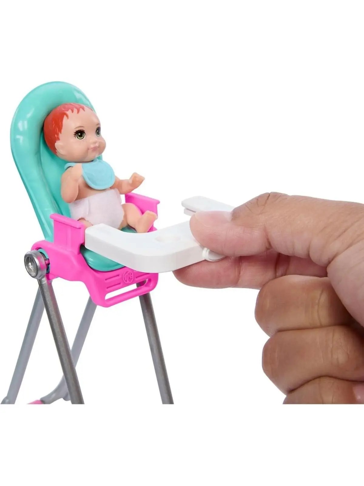 Barbie Skipper Bebek Bakicisi Sari Saçli Bebek Ve Oyun Seti