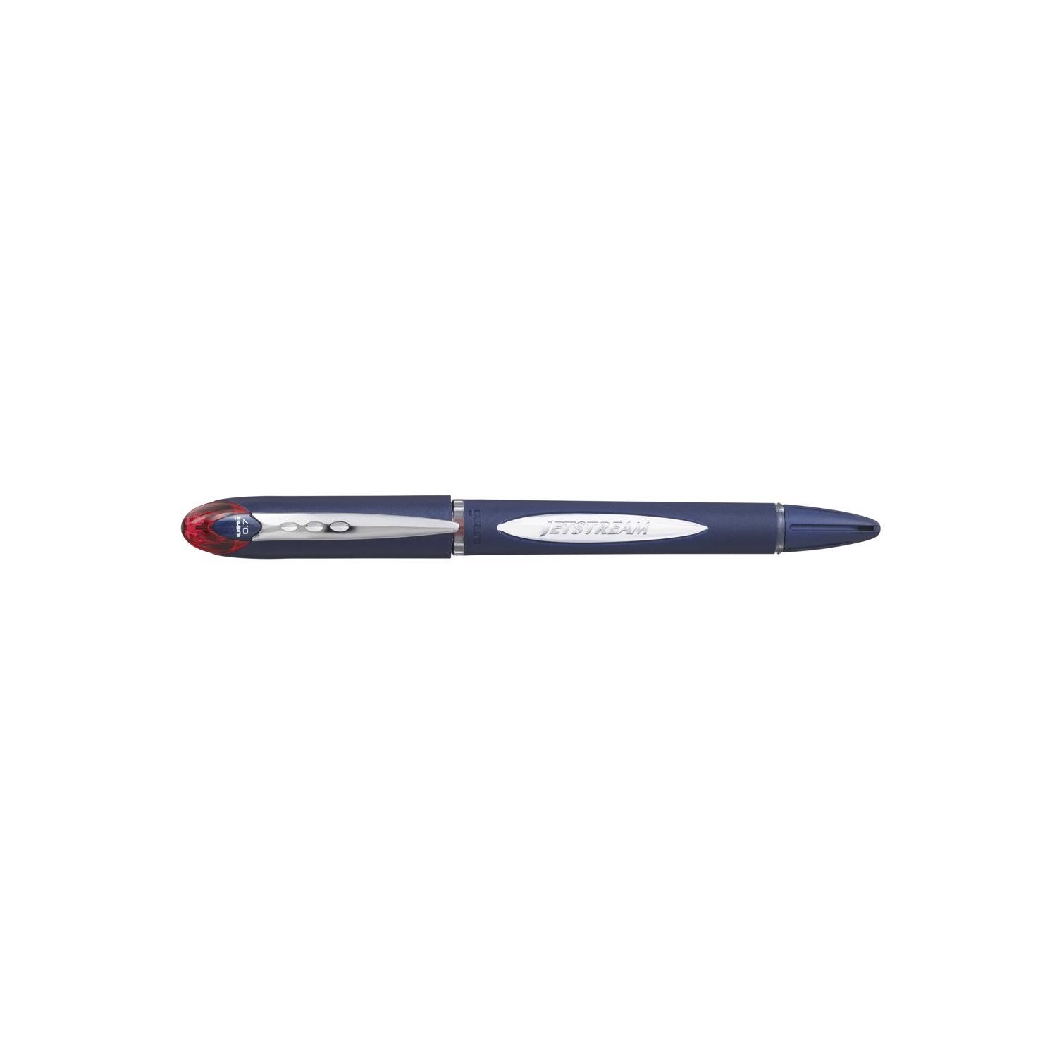 Uni JETSTREAM SX-217, красная шариковая ручка 0,7