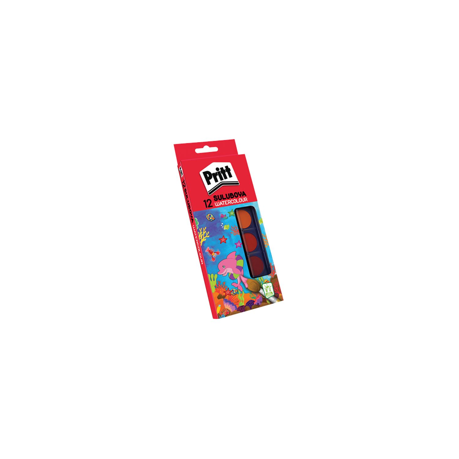Pritt Large Watercolour Set, 12 Colours