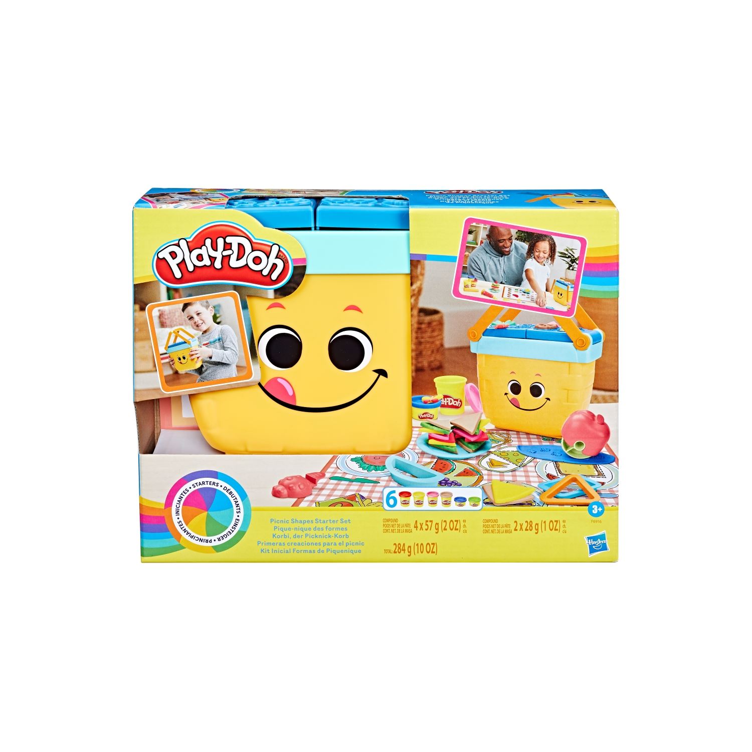 Play-Doh F6916 Picnic Shapes Play-Doh Starter Set