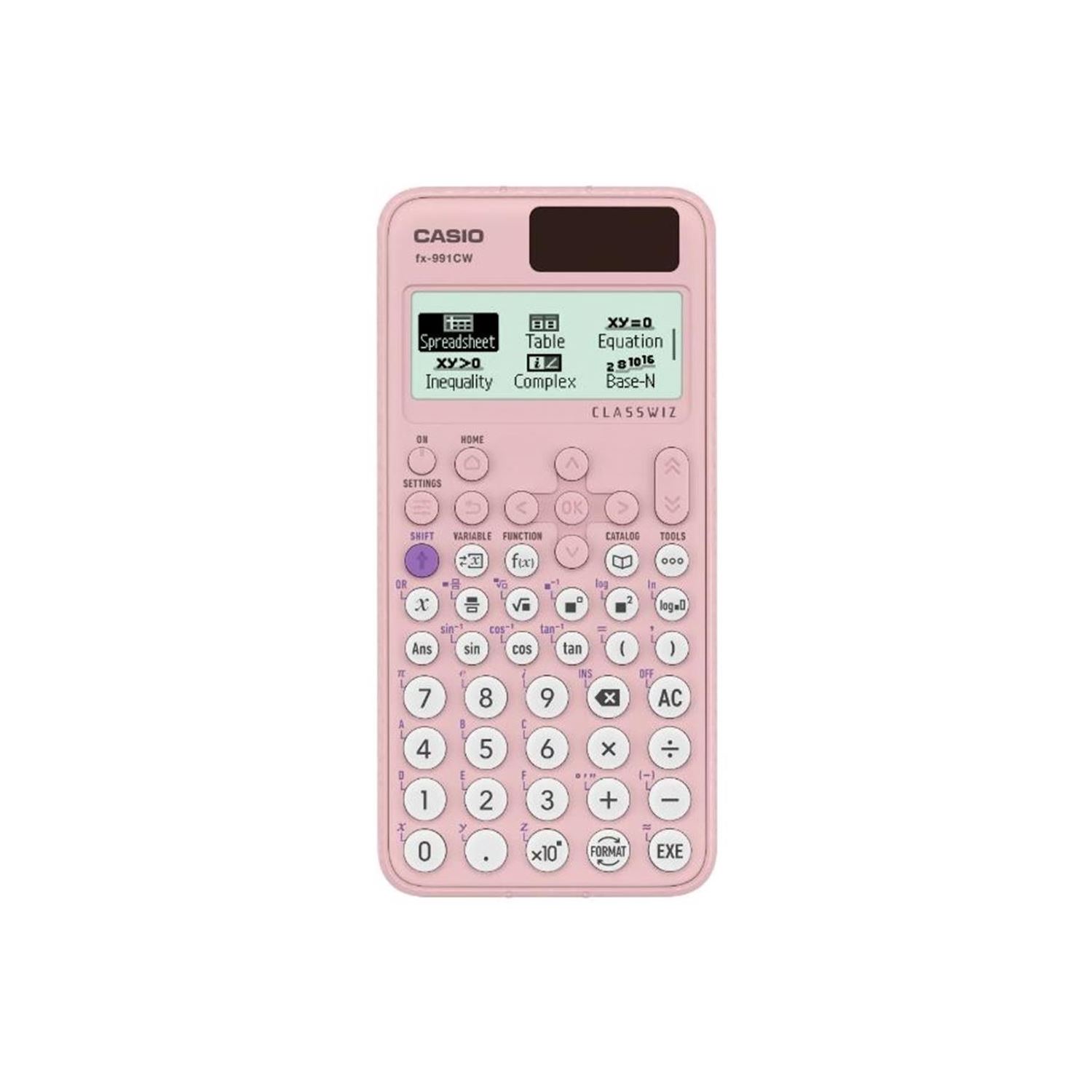 Casio FX-991CW-PK-W-DT Pink Scientific Calculator