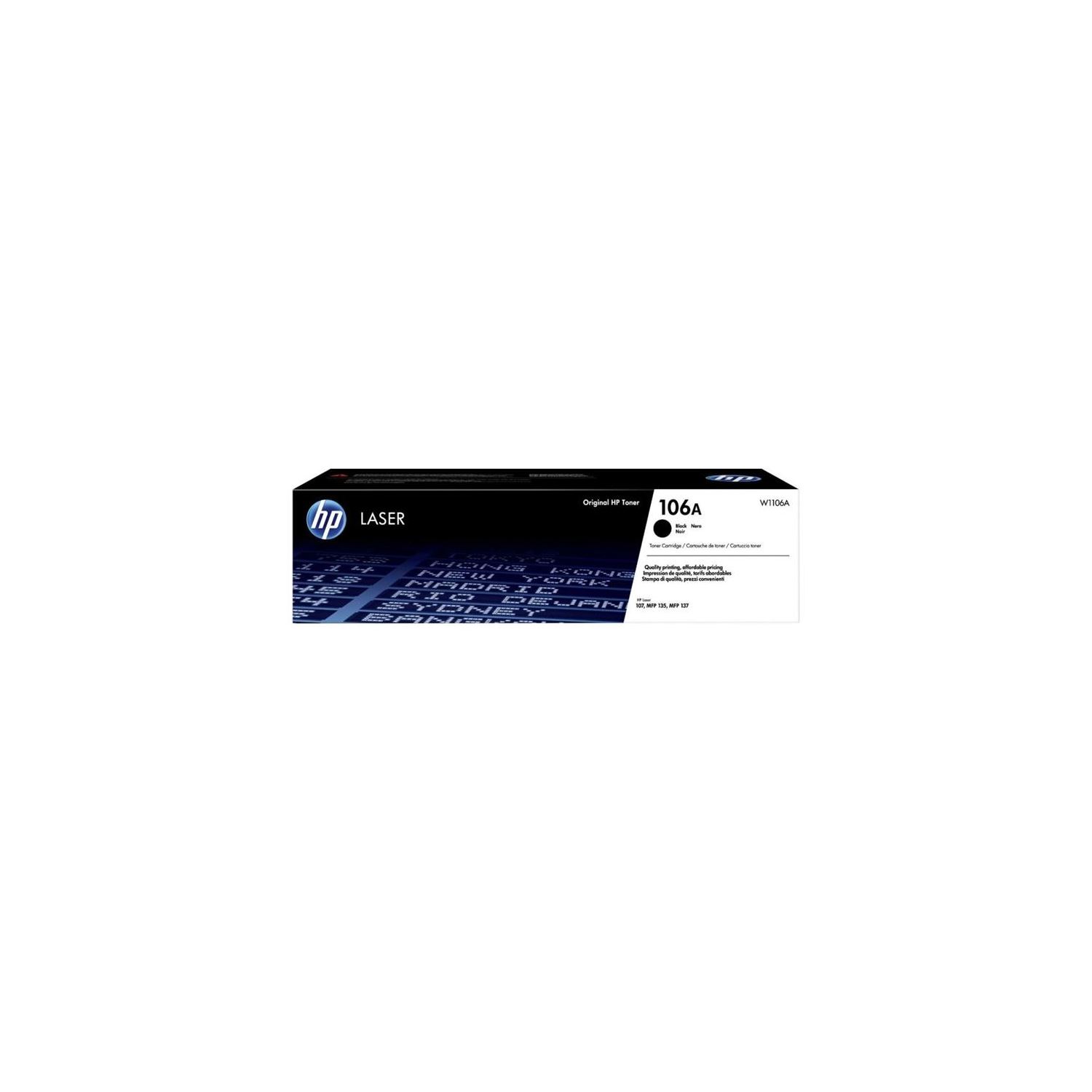 HP 106A Black Toner (W1106A)