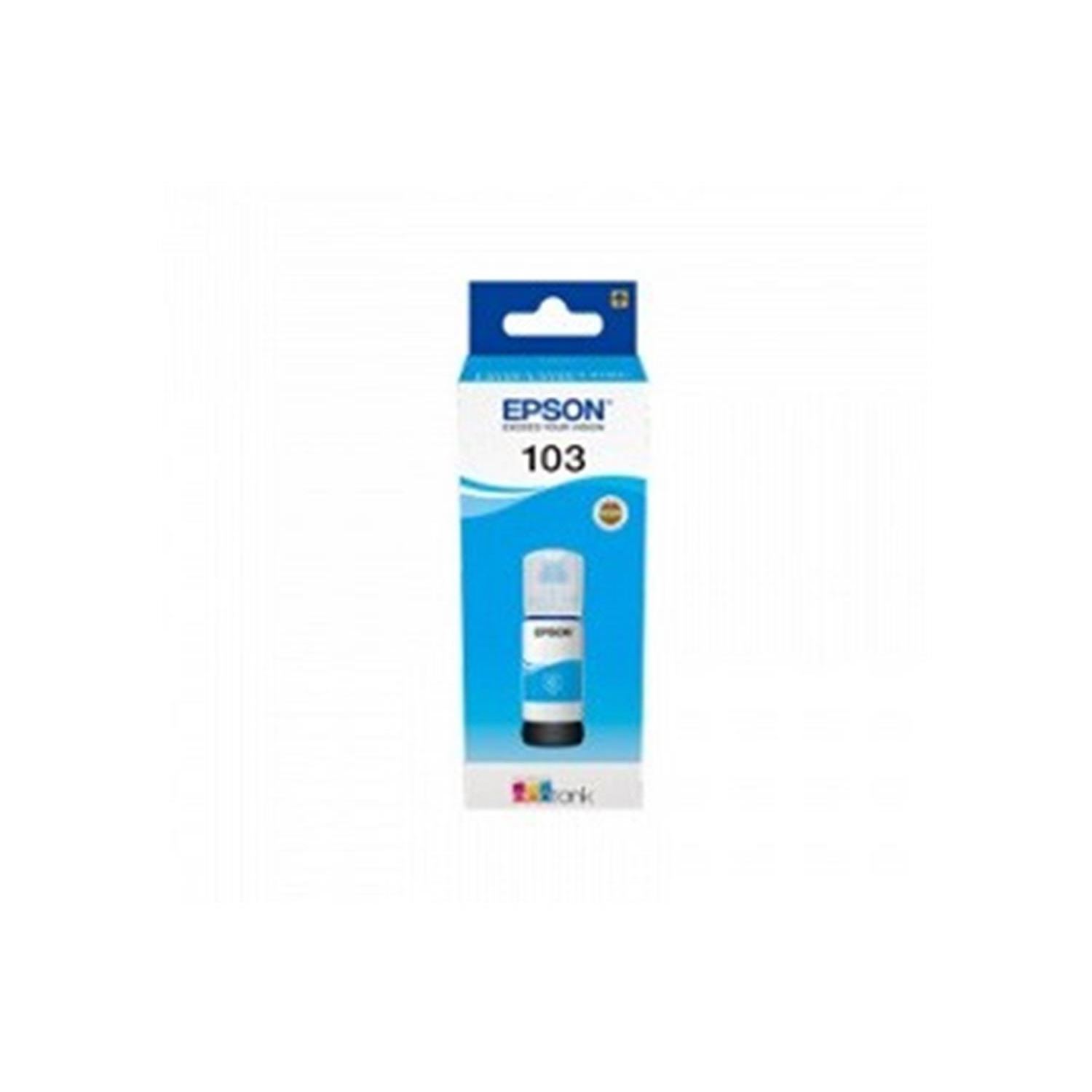 Epson 103 Cyan чернила во флаконе, 65 мл (T00S24A)