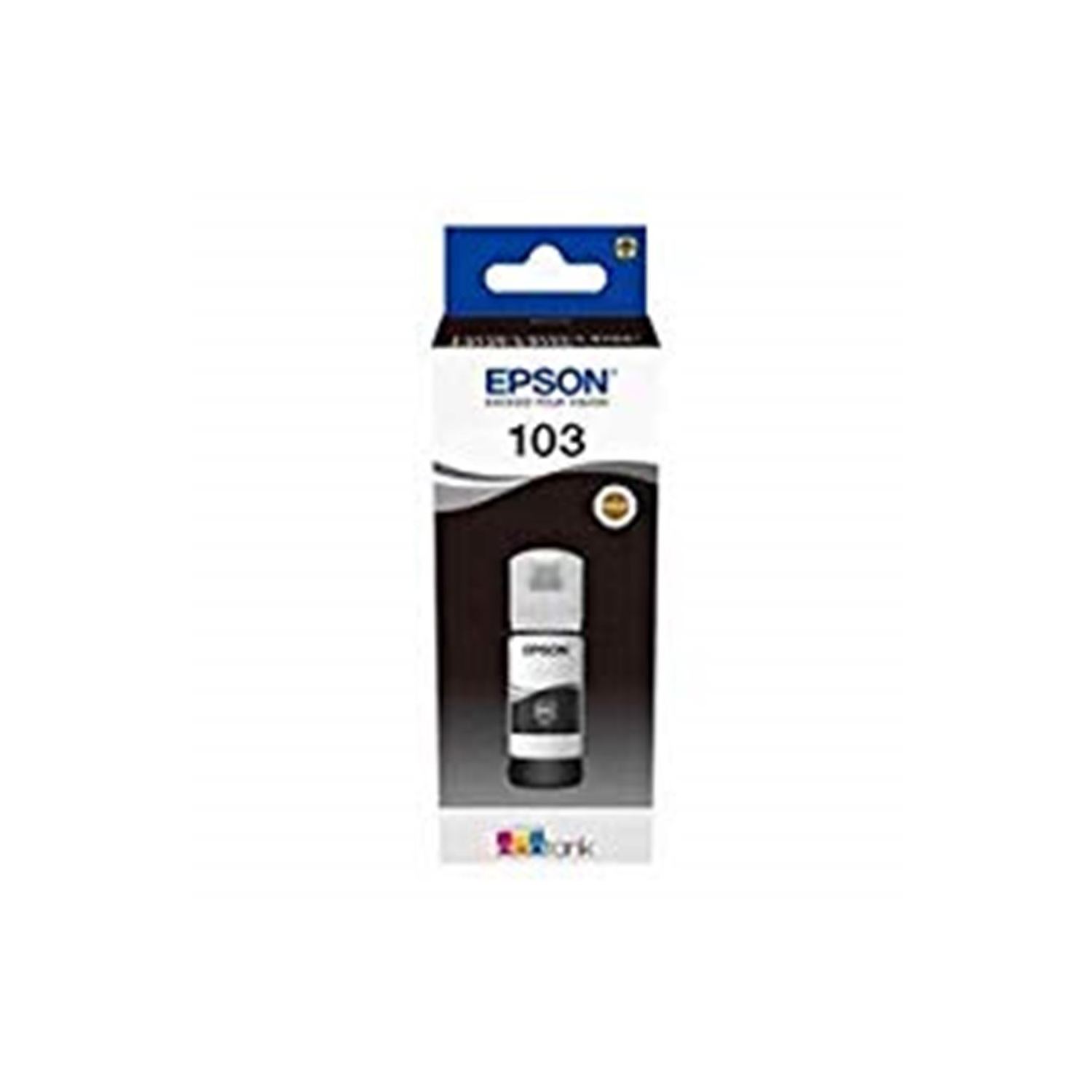Epson 103 Чёрные чернила во флаконе, 65 мл (T00S14A)
