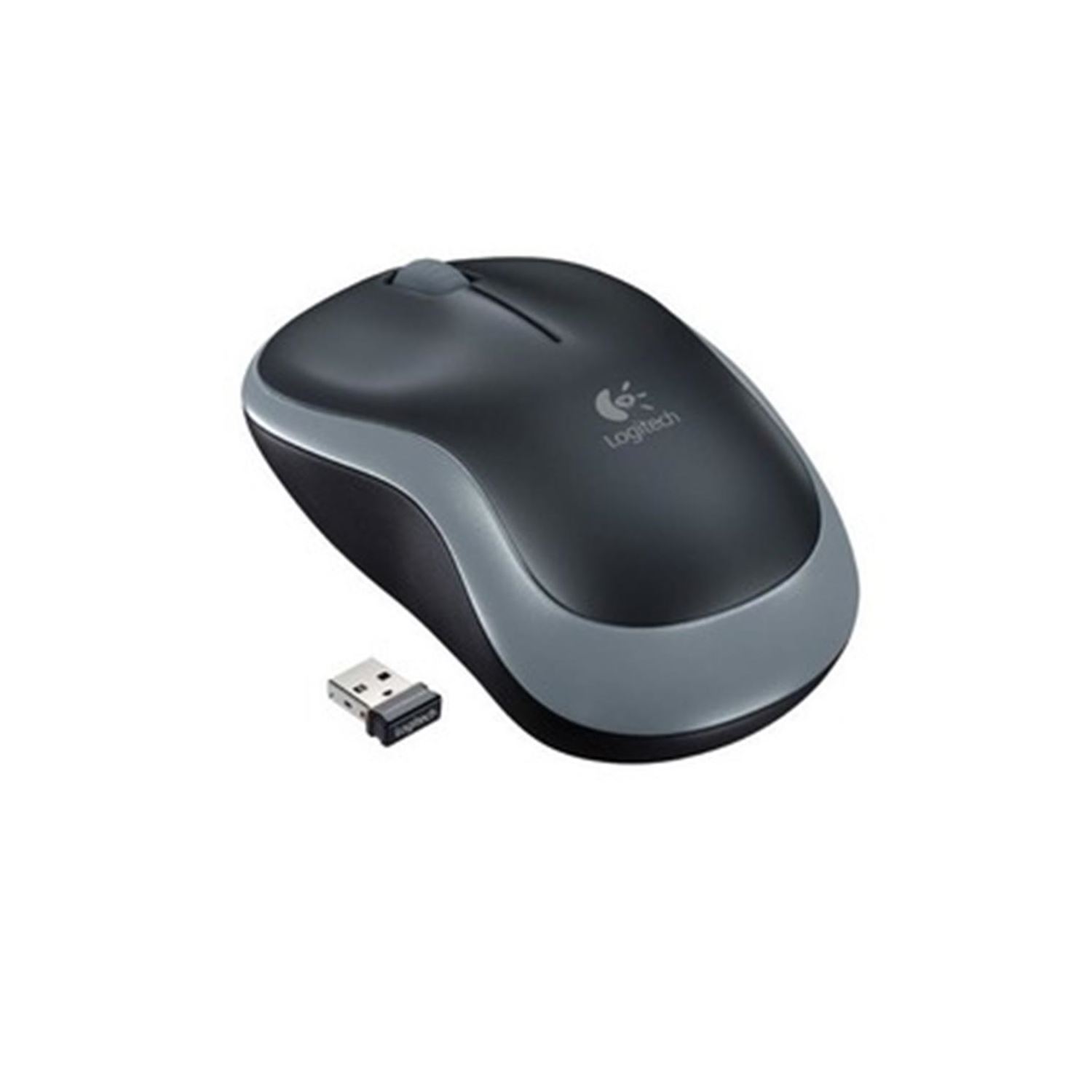 Logitech M185 Wireless Optical Mouse, Grey