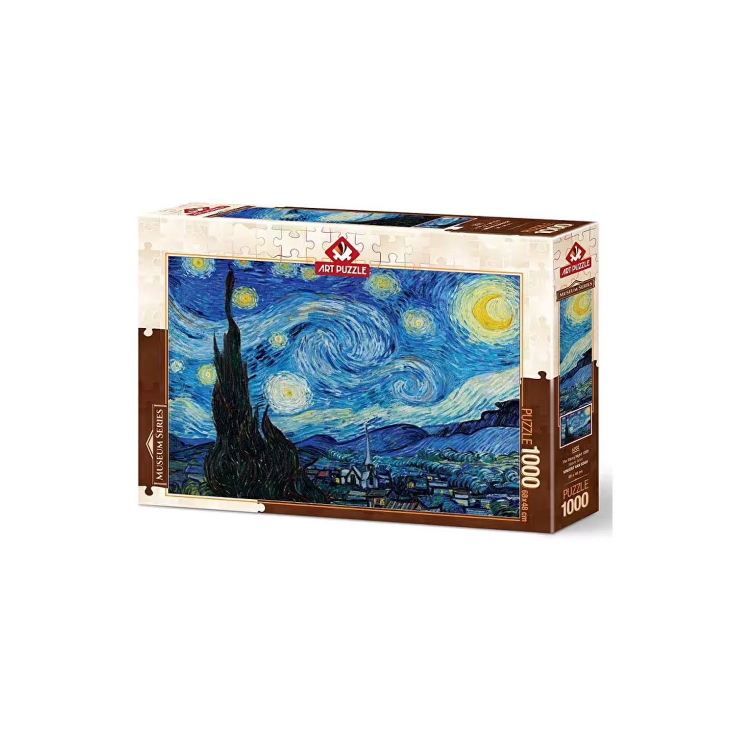 Art Puzzle 1000 Parça Yıldızlı Gece 1889