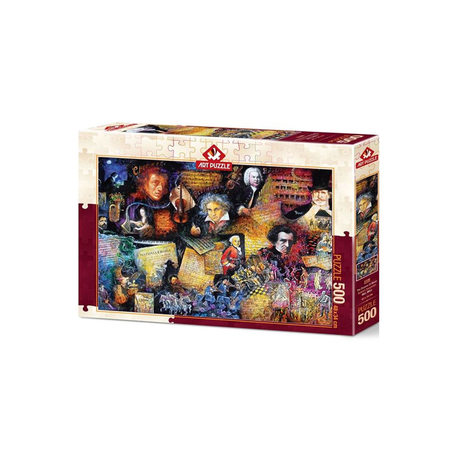 Art Puzzle Notanın Duayenleri 500-Piece Jigsaw Puzzle