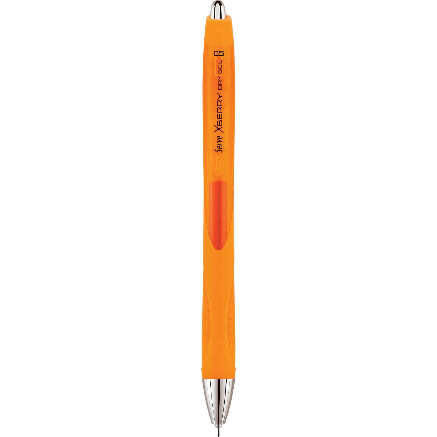 Serve Xberry Gel Pen 0.5 mm Needle Tip Orange 05