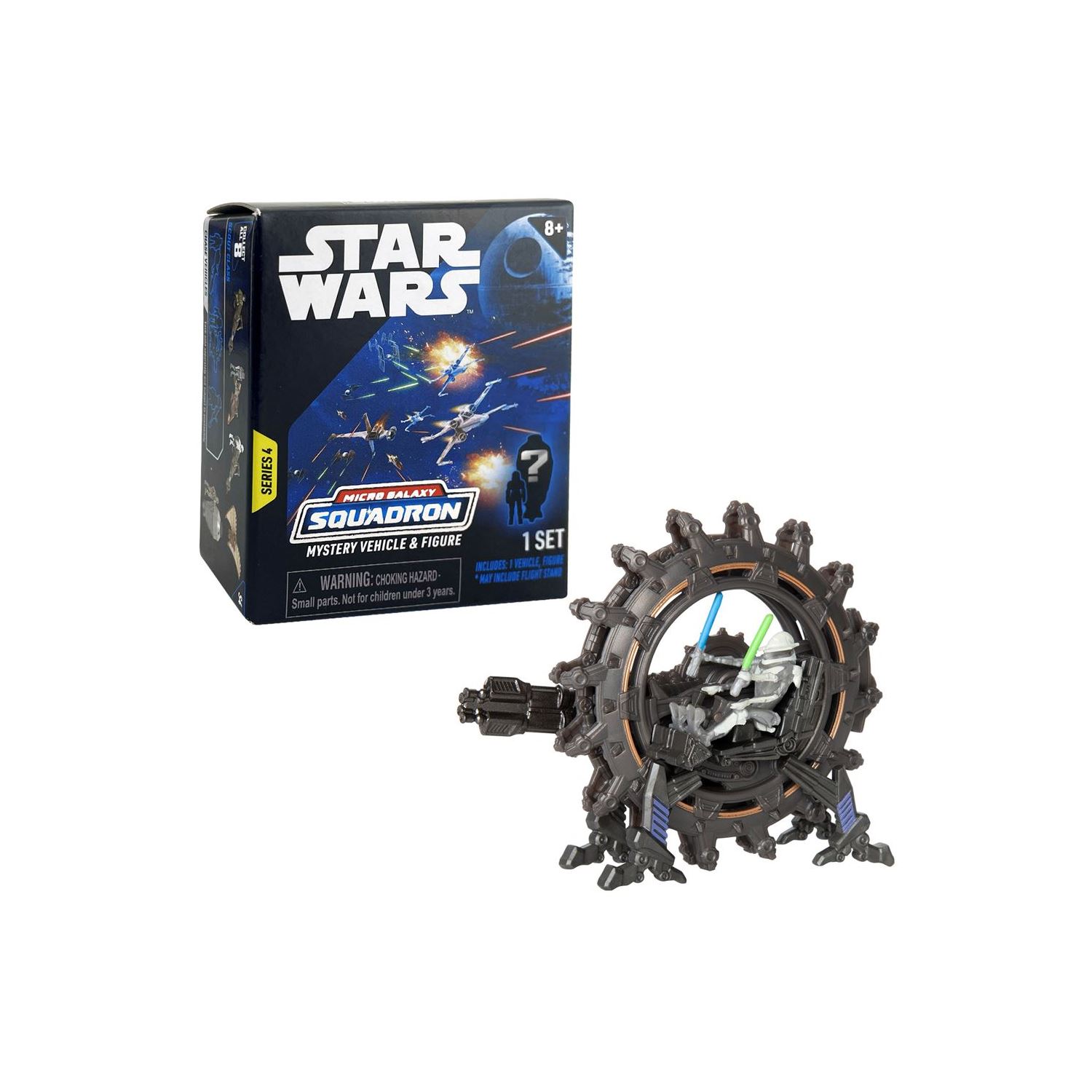 Star Wars: мини-фигурка и транспорт, мини-сюрприз, серия 4