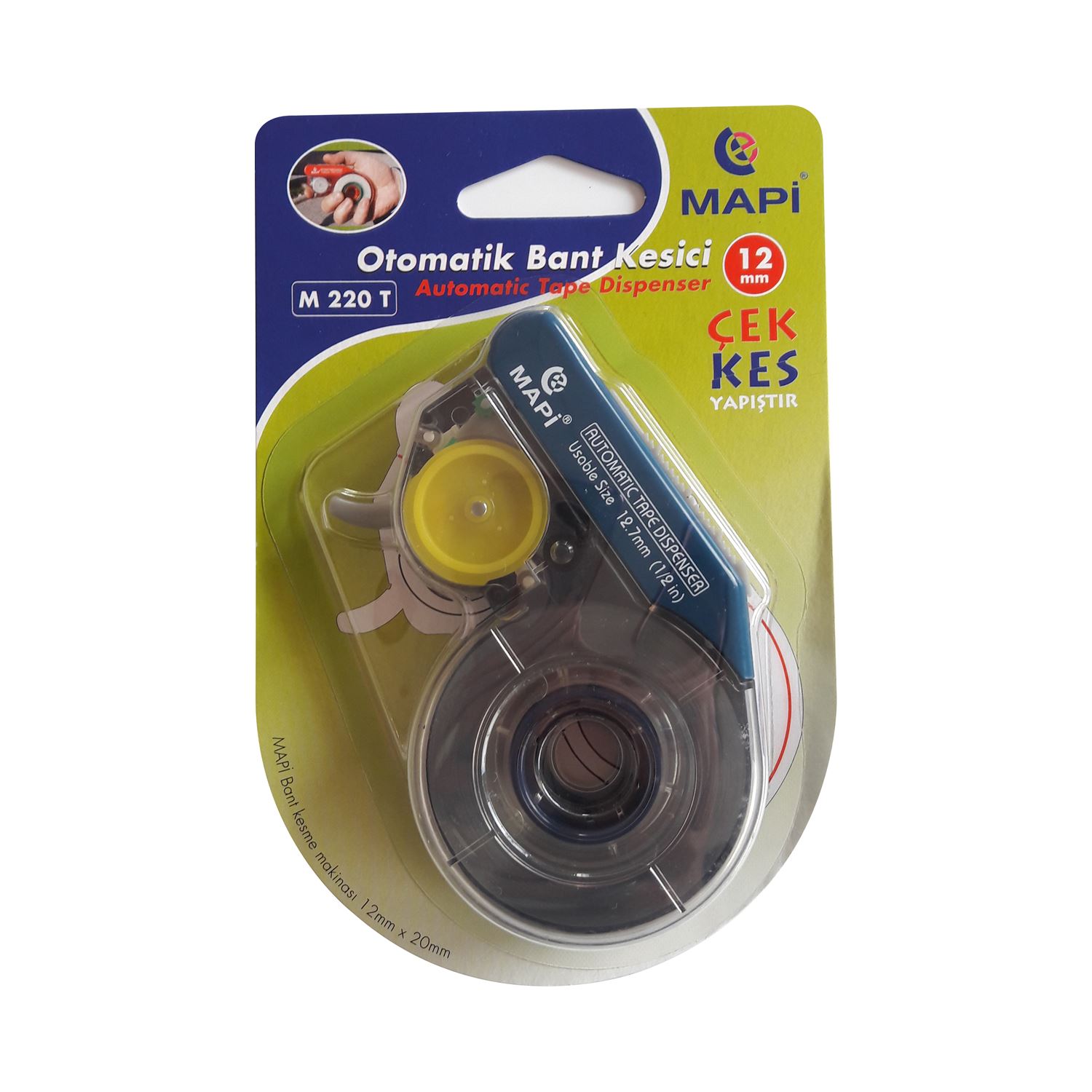 Eraysan Mapi 12 mm Automatic Tape Dispenser